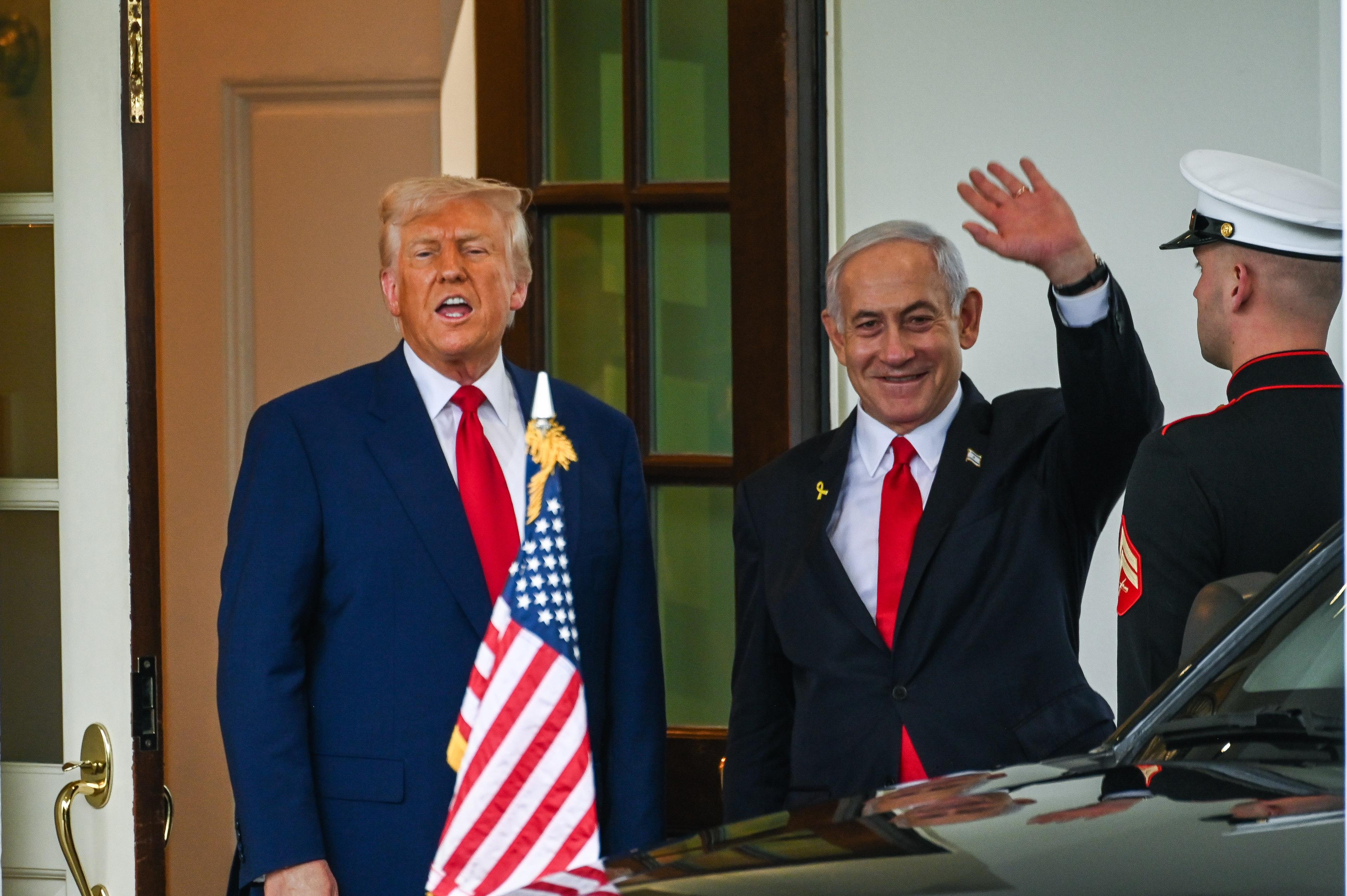 Netanyahu and Trump.