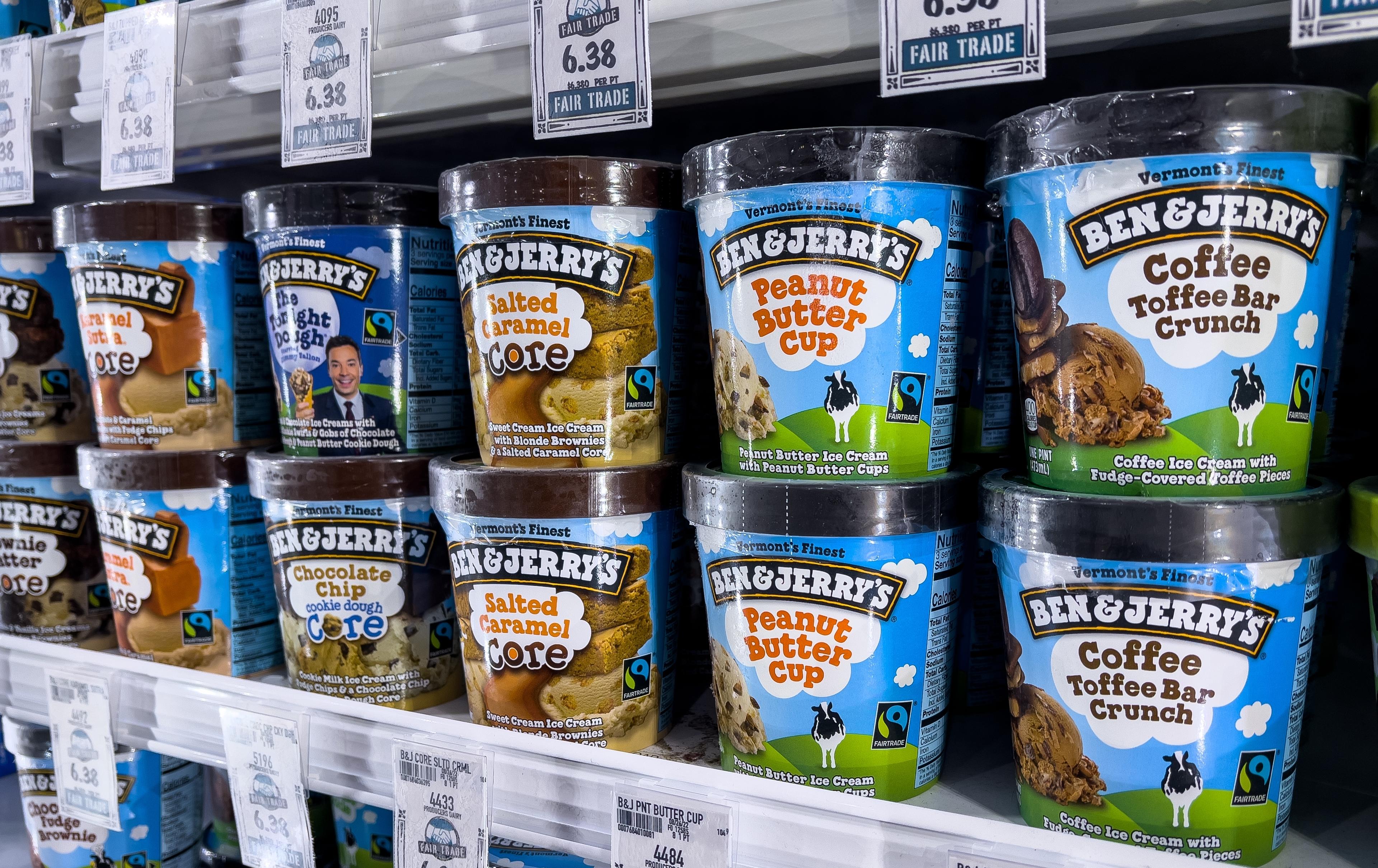 Ben and Jerry's.