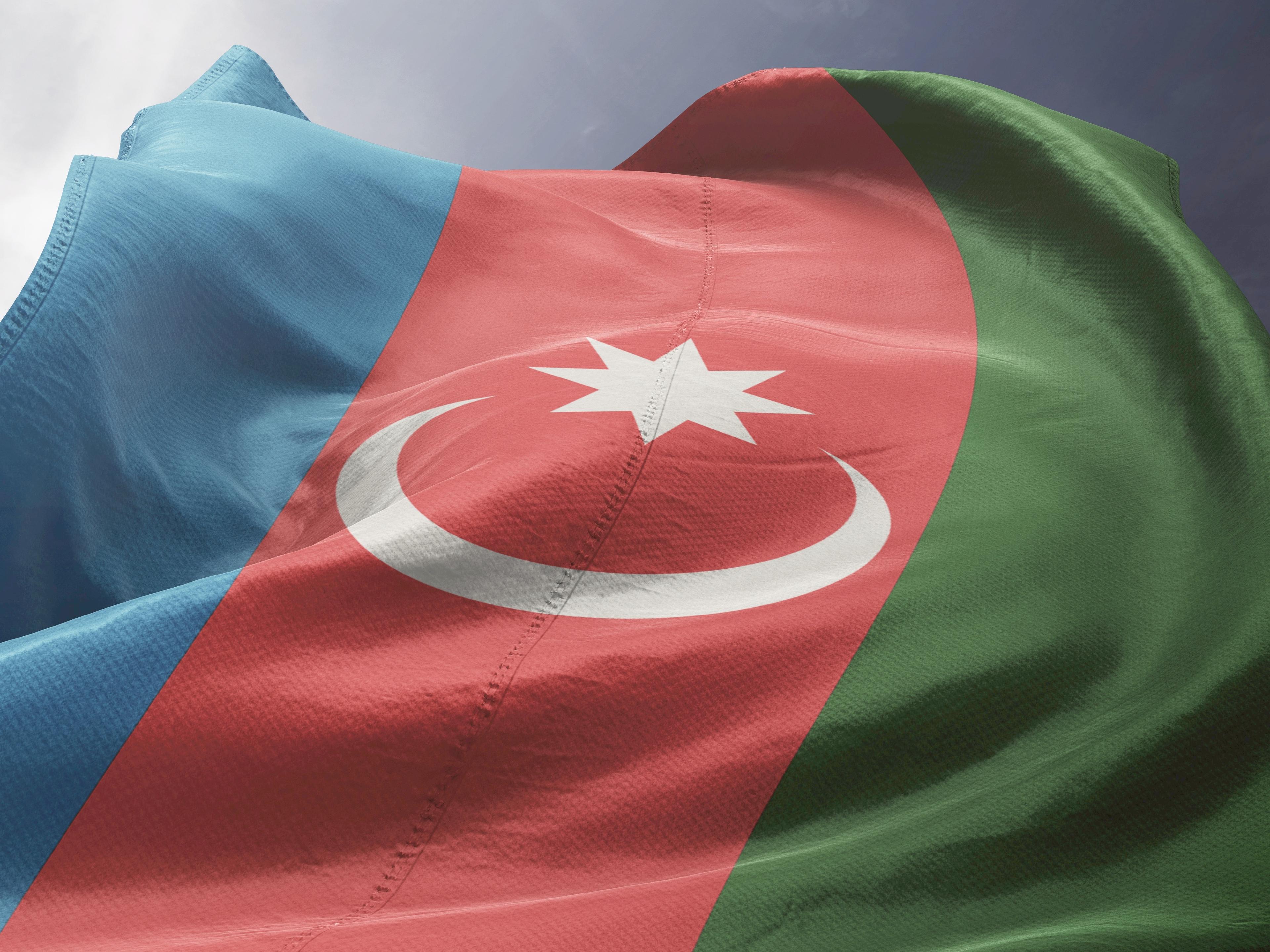 Azerbaijan flag