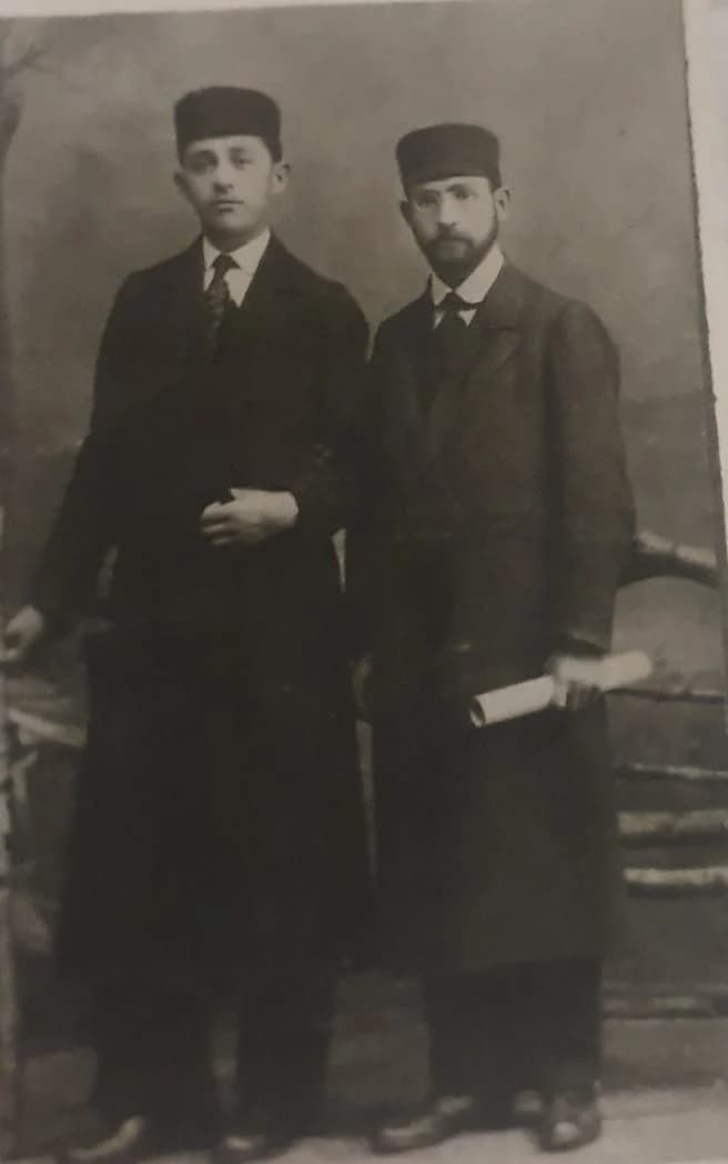 Right side: Moshe Nachum Luksenburg, my grandfather’s father Right side: Moshe Nachum Luksenburg, my grandfather’s father