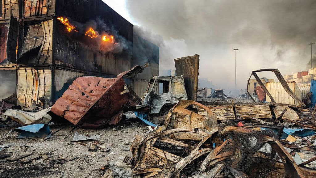 Iranian port explosion