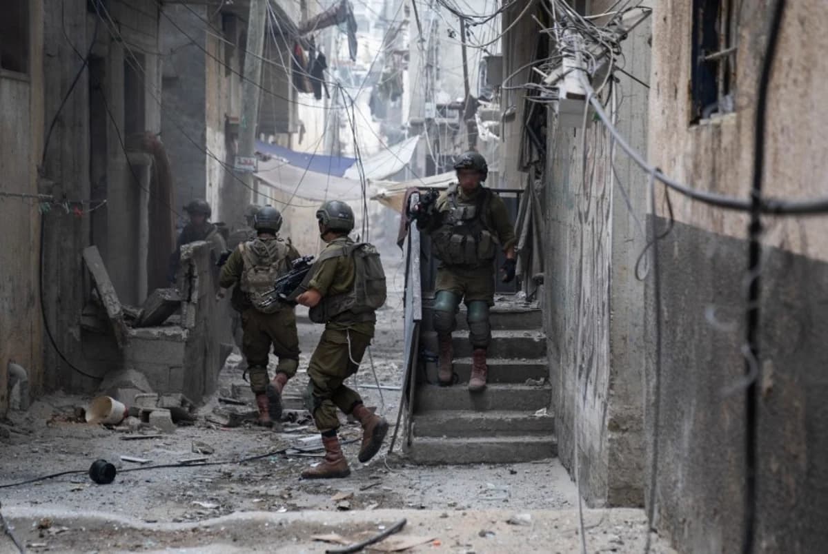 IDF forces in Gaza