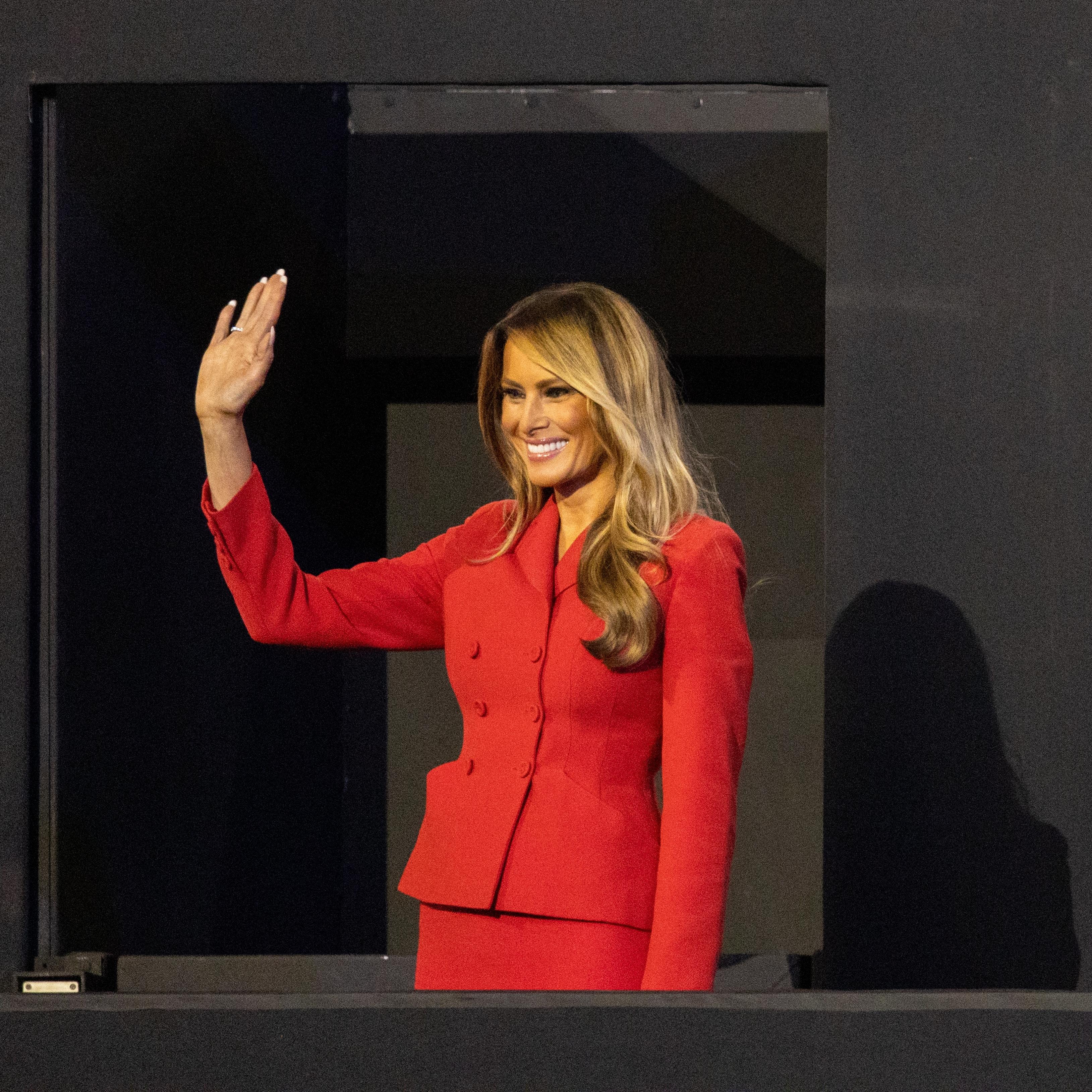 Melania Trump at the RNC, July 18th, 2024