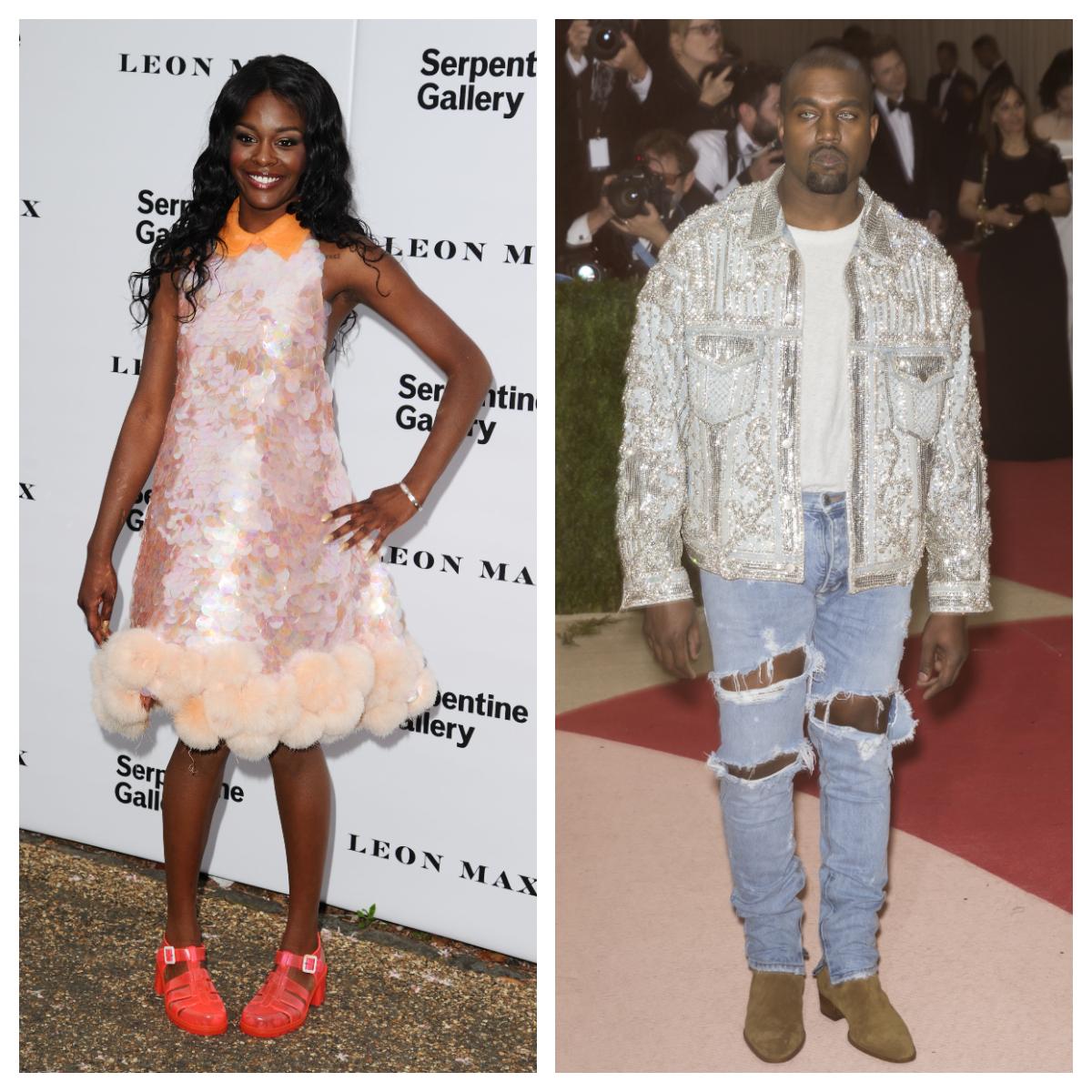 Azealia Banks; Kanye West Azealia Banks; Kanye West