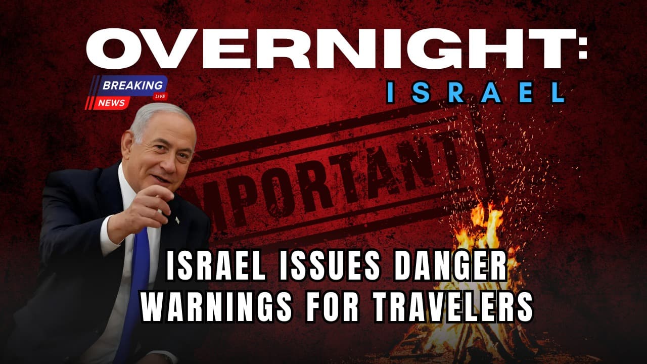 Overnight Chaos: Iran Plots, Lebanon Bombed, Bonfires Go Dark