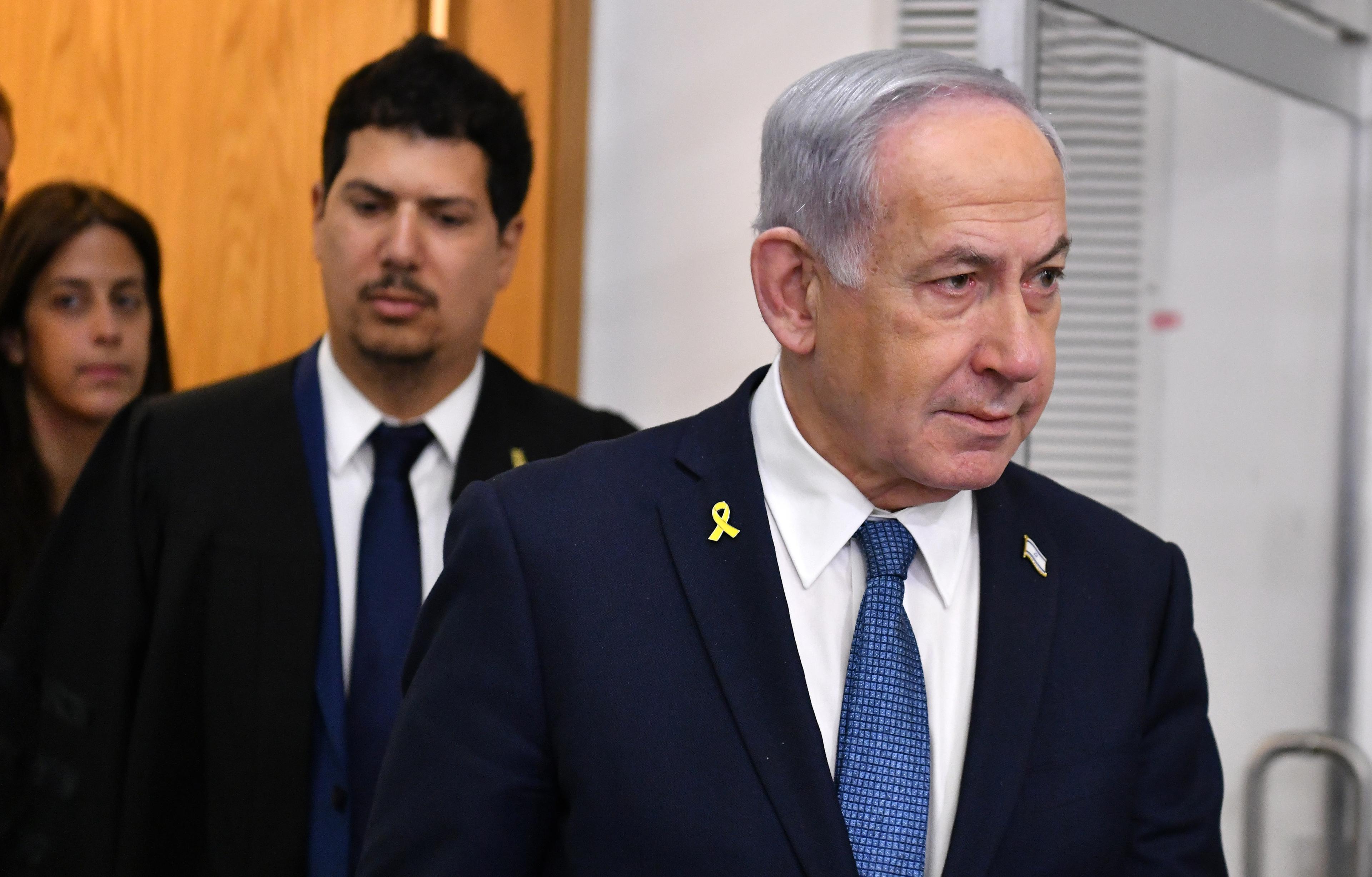 Prime Minister Benjamin Netanyahu.