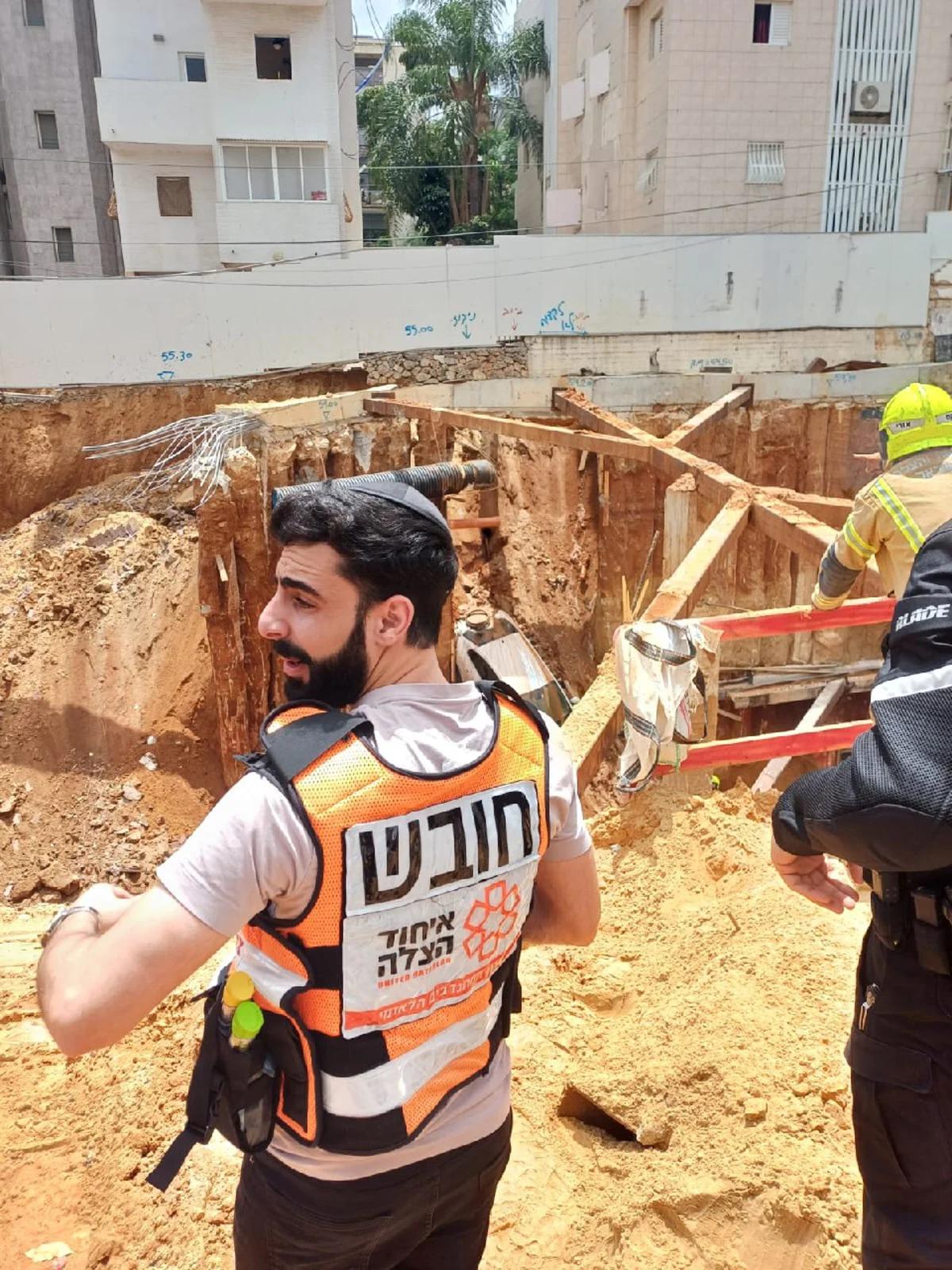 Construction site collapse, Ramat Gan, 12 May 2025