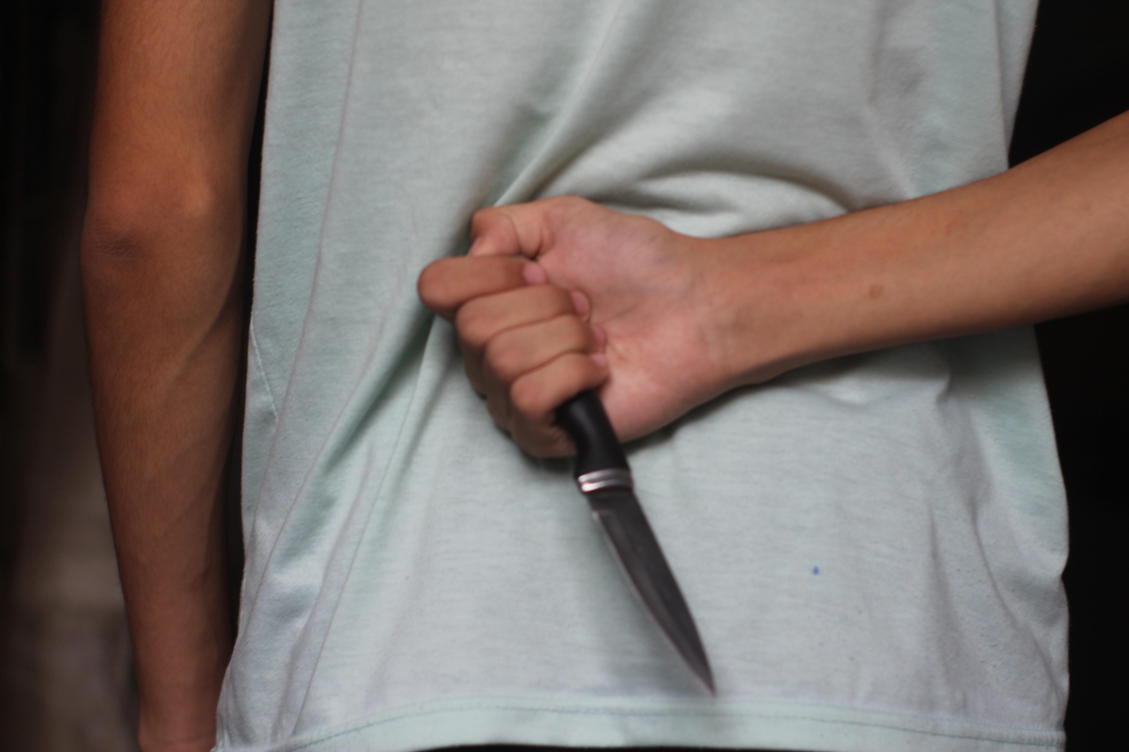 Stab in the back.