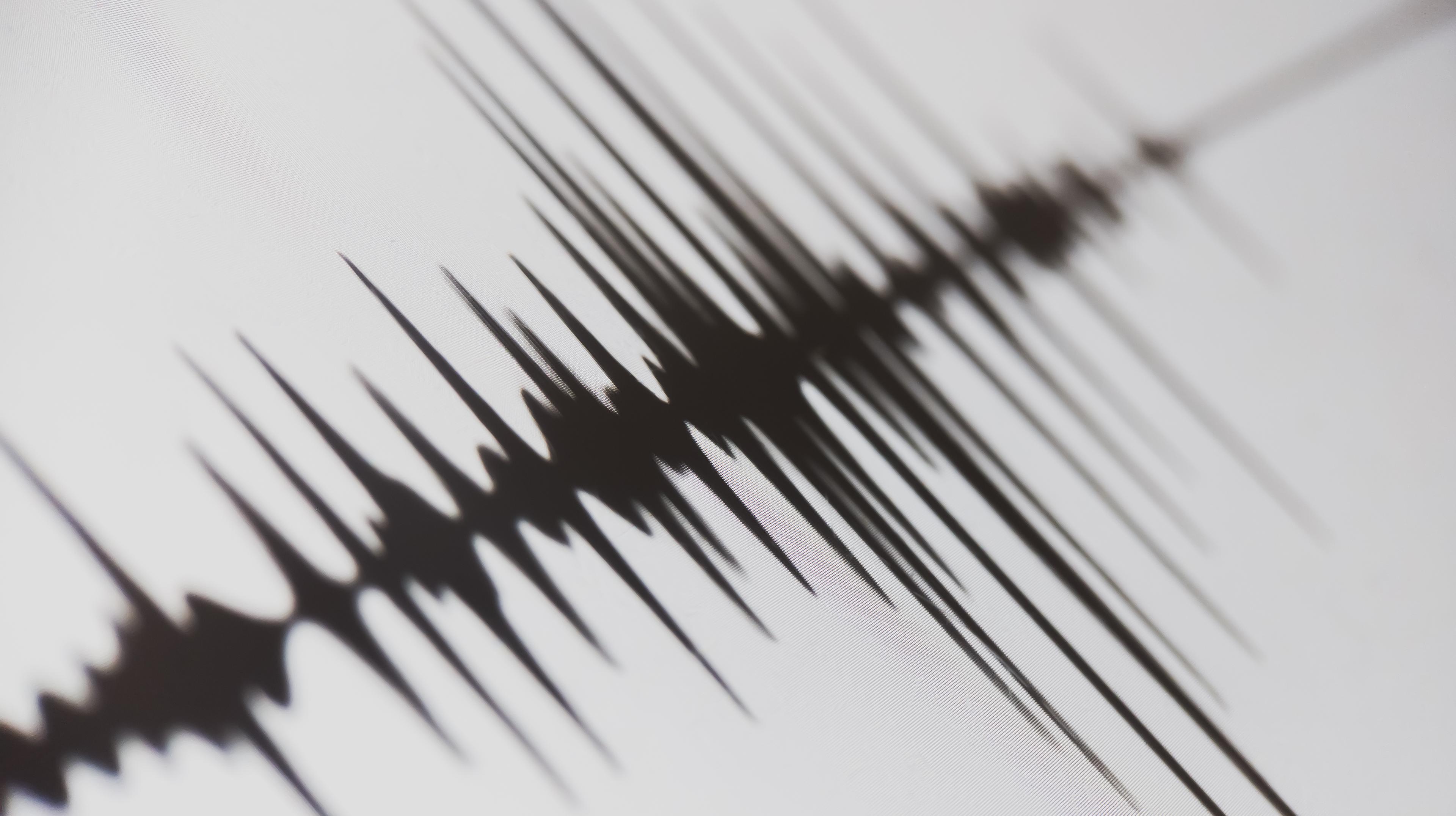 Earthquake seismograph - archive