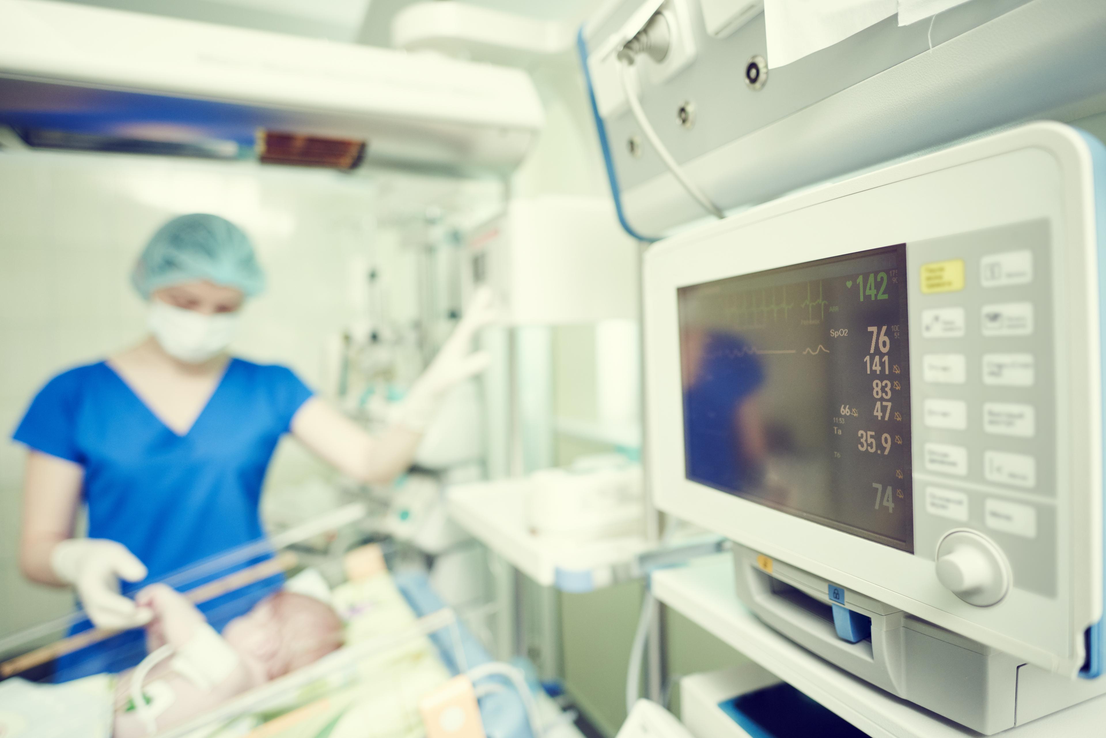 ICU in hospital 