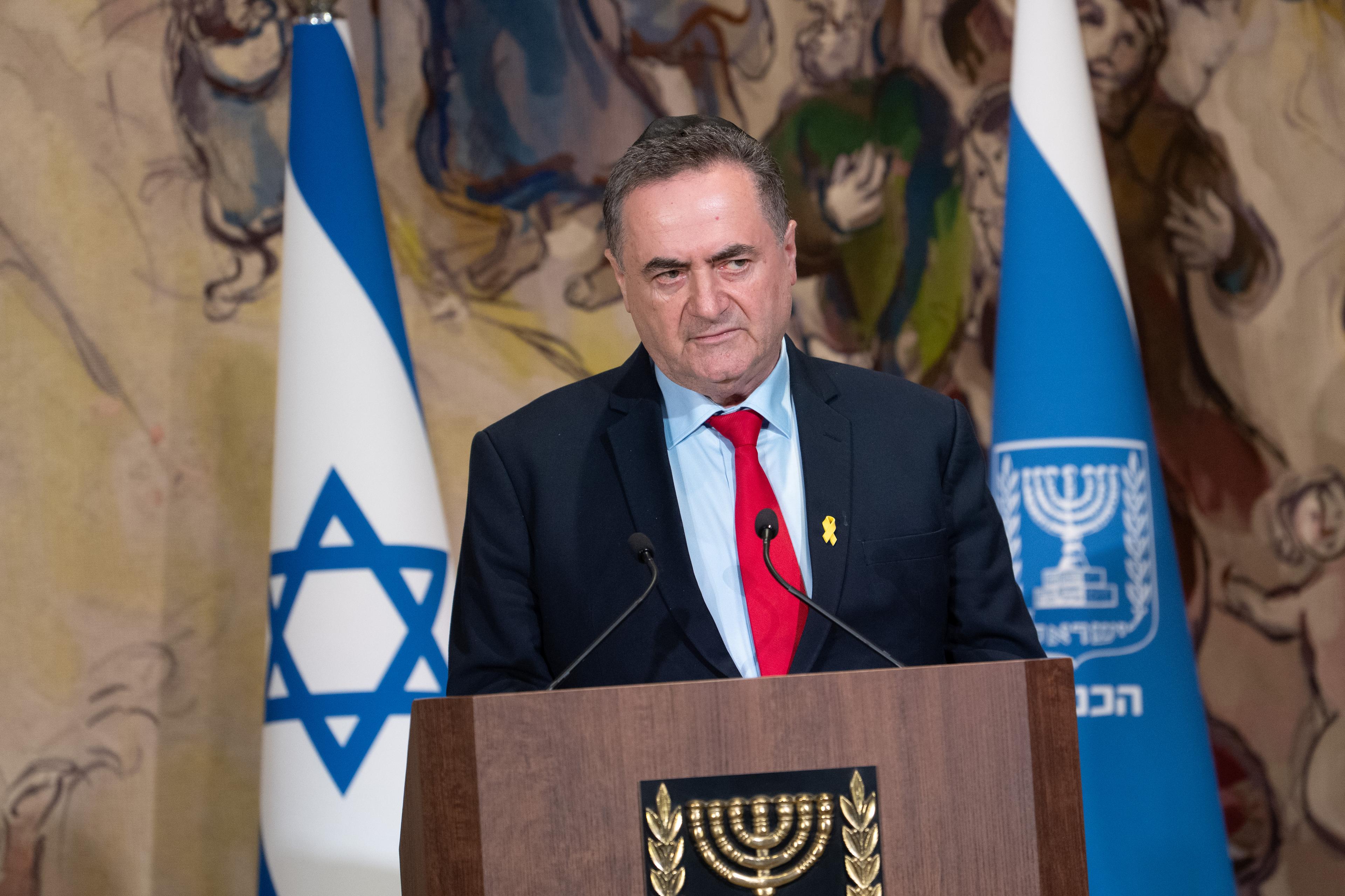 Israel Katz. Israel Katz.