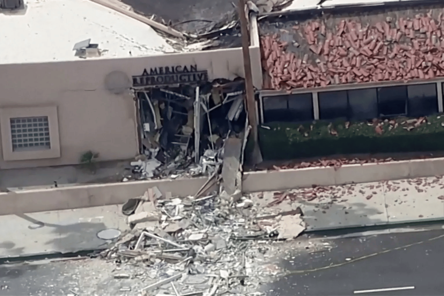 Fertility center that was attacked