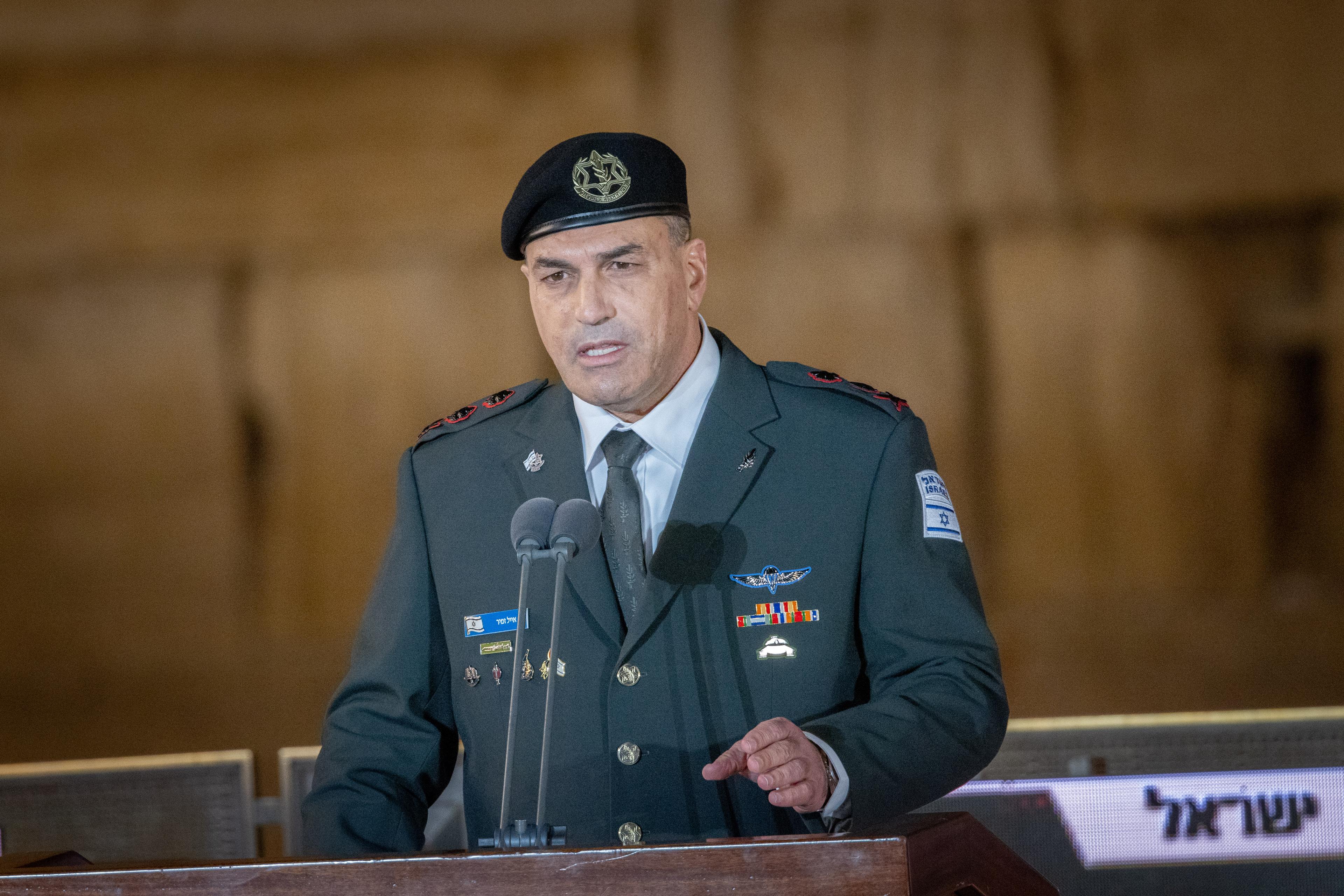 IDF Chief of Staff Eyal Zamir.