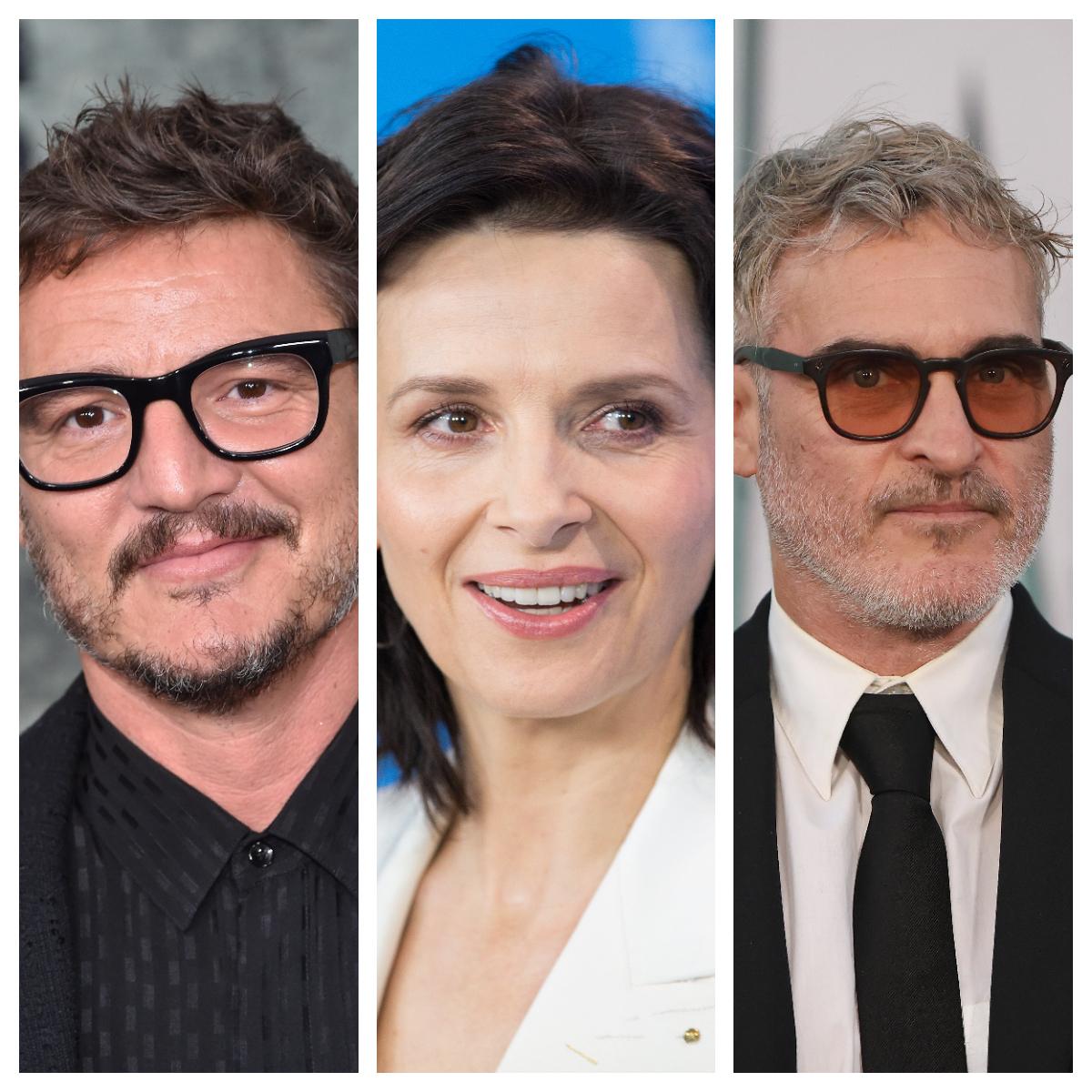 Pedro Pascal, Juliette Binouche, Joaqin Phoenix, Pedro Pascal, Juliette Binouche, Joaqin Phoenix,