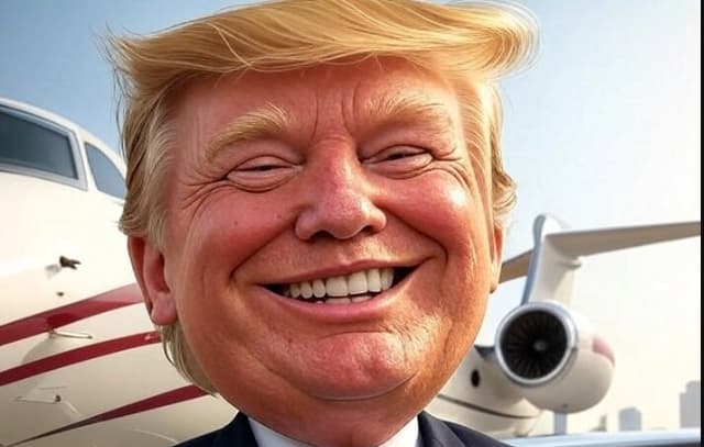 Trump accepts lavish jet from Qatar