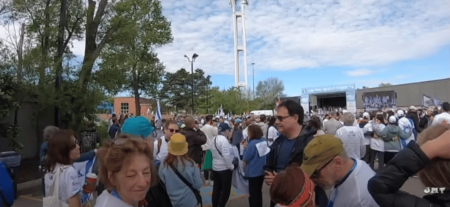Walk With Israel parade.
