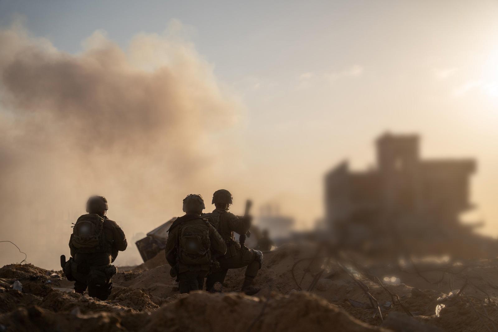 IDF forces operating in Gaza. IDF forces operating in Gaza.