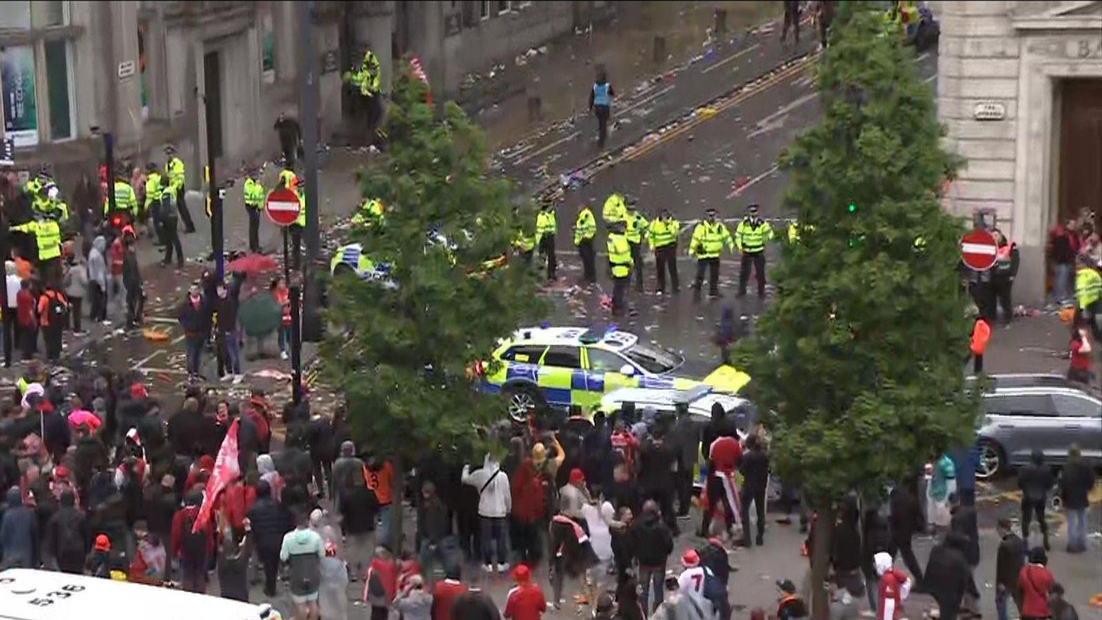 Scene of the potential attack