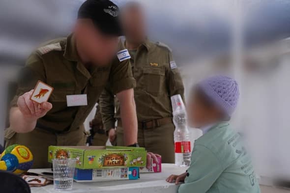 IDF treating civilians in Syria IDF treating civilians in Syria