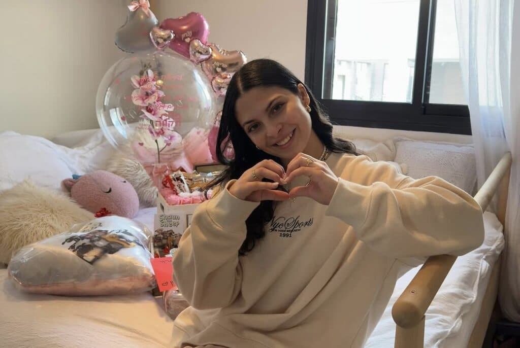 Former hostage Daniella Gilboa on her birthday
