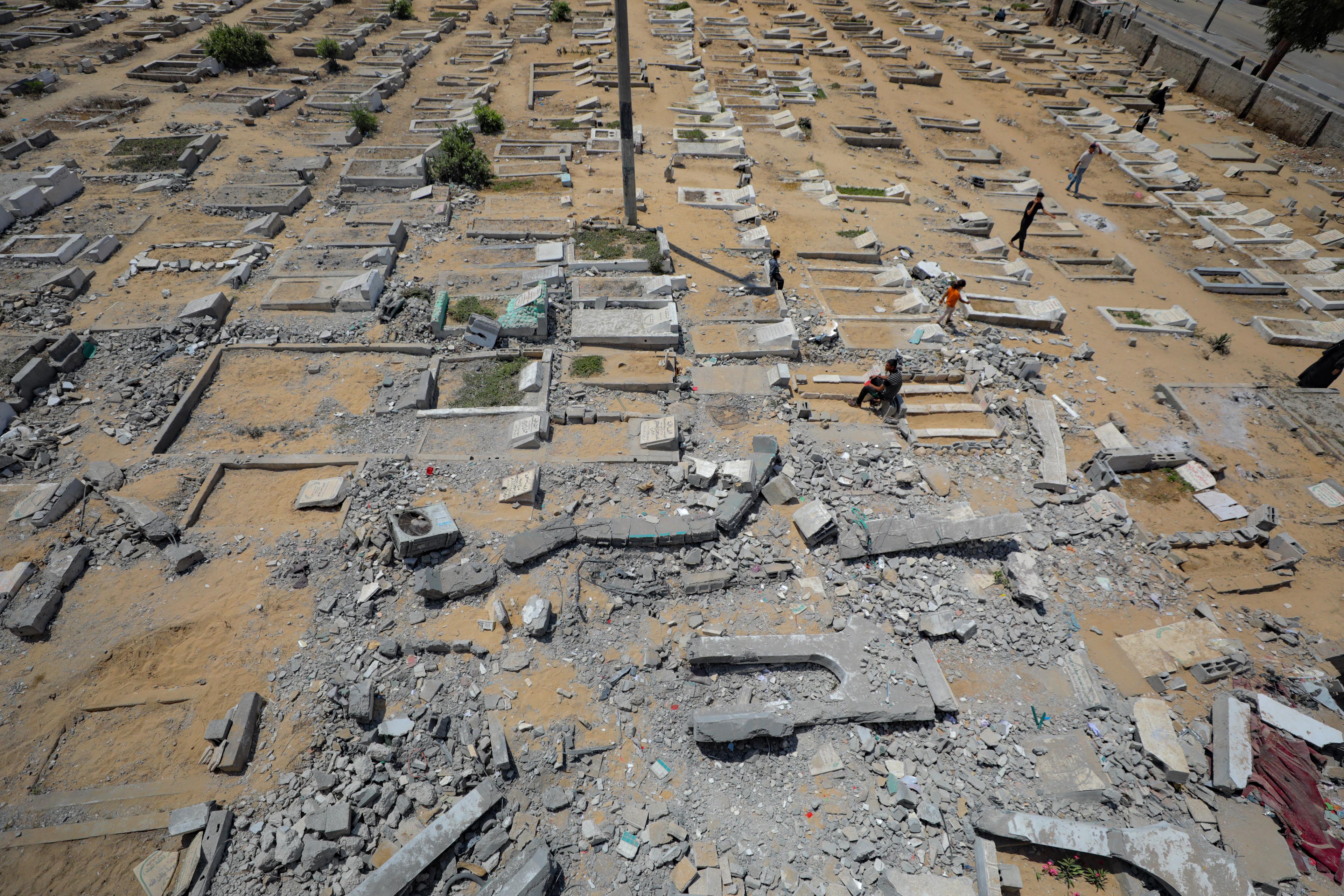 Deir al-Balah, in the central Gaza Strip, June 3, 2025. Deir al-Balah, in the central Gaza Strip, June 3, 2025.