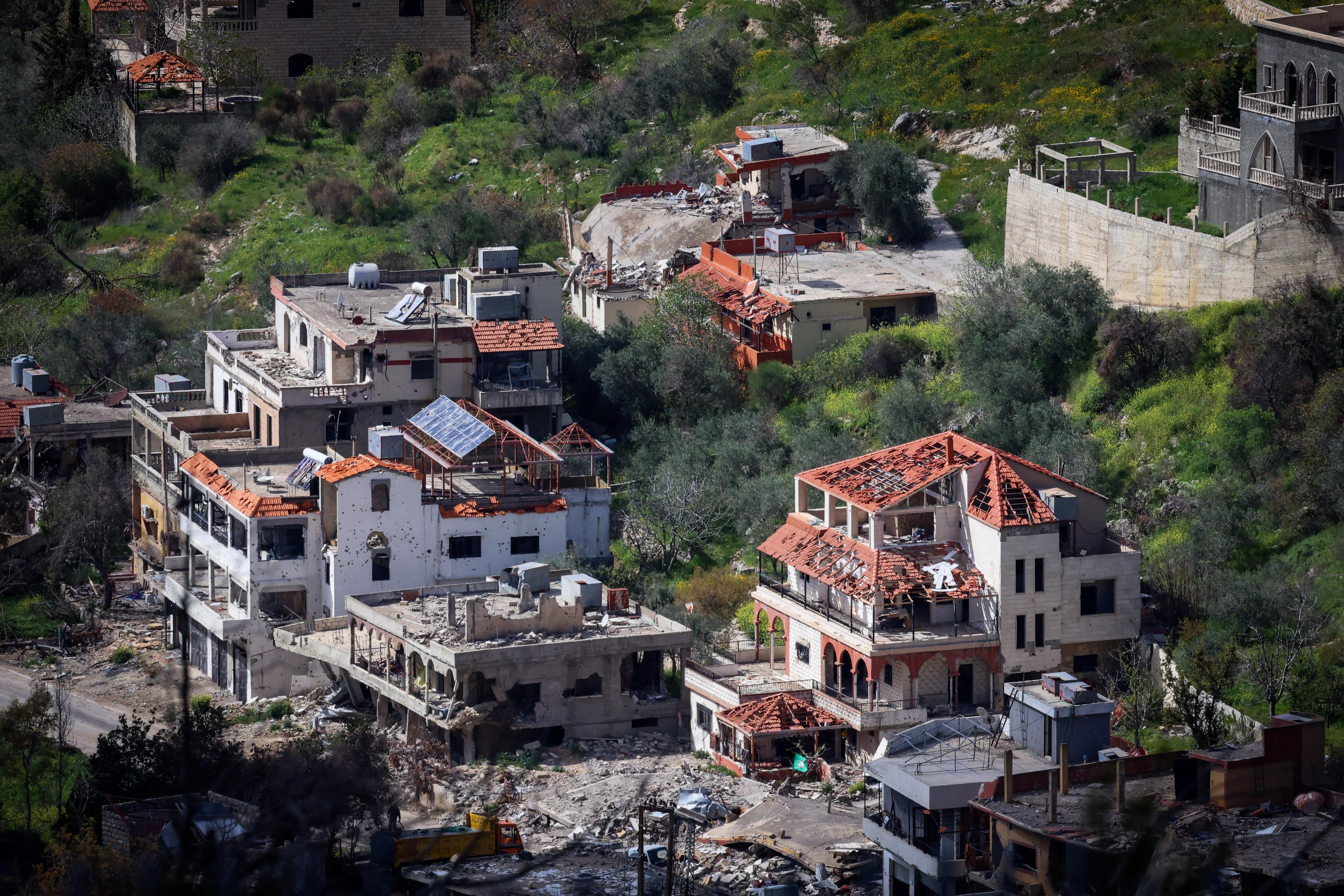 Southern Lebanese village. Southern Lebanese village.