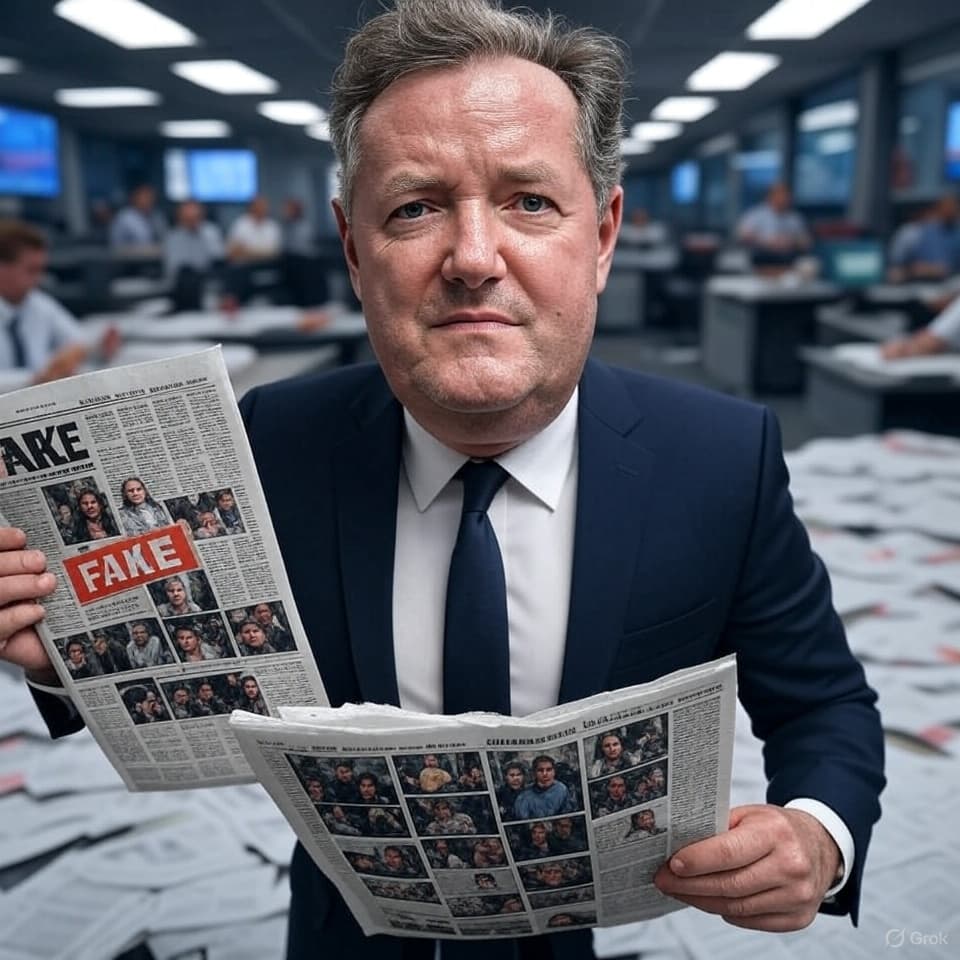 Fake Iraq War abuse photos published under Piers Morgan’s editorship at the Daily Mirror Fake Iraq War abuse photos published under Piers Morgan’s editorship at the Daily Mirror
