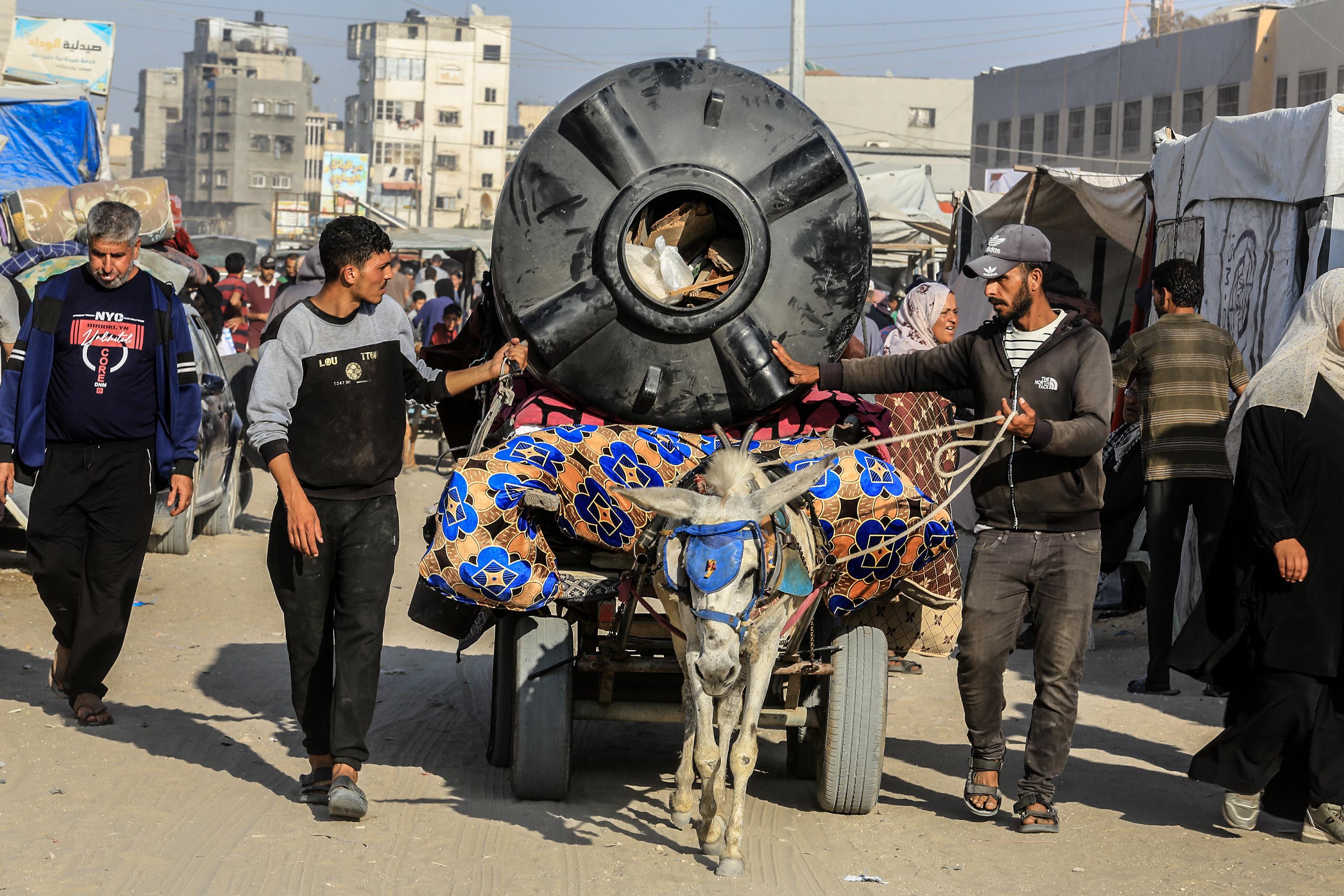 Khan Yunis, in the southern Gaza Strip, on June 4, 2025. 