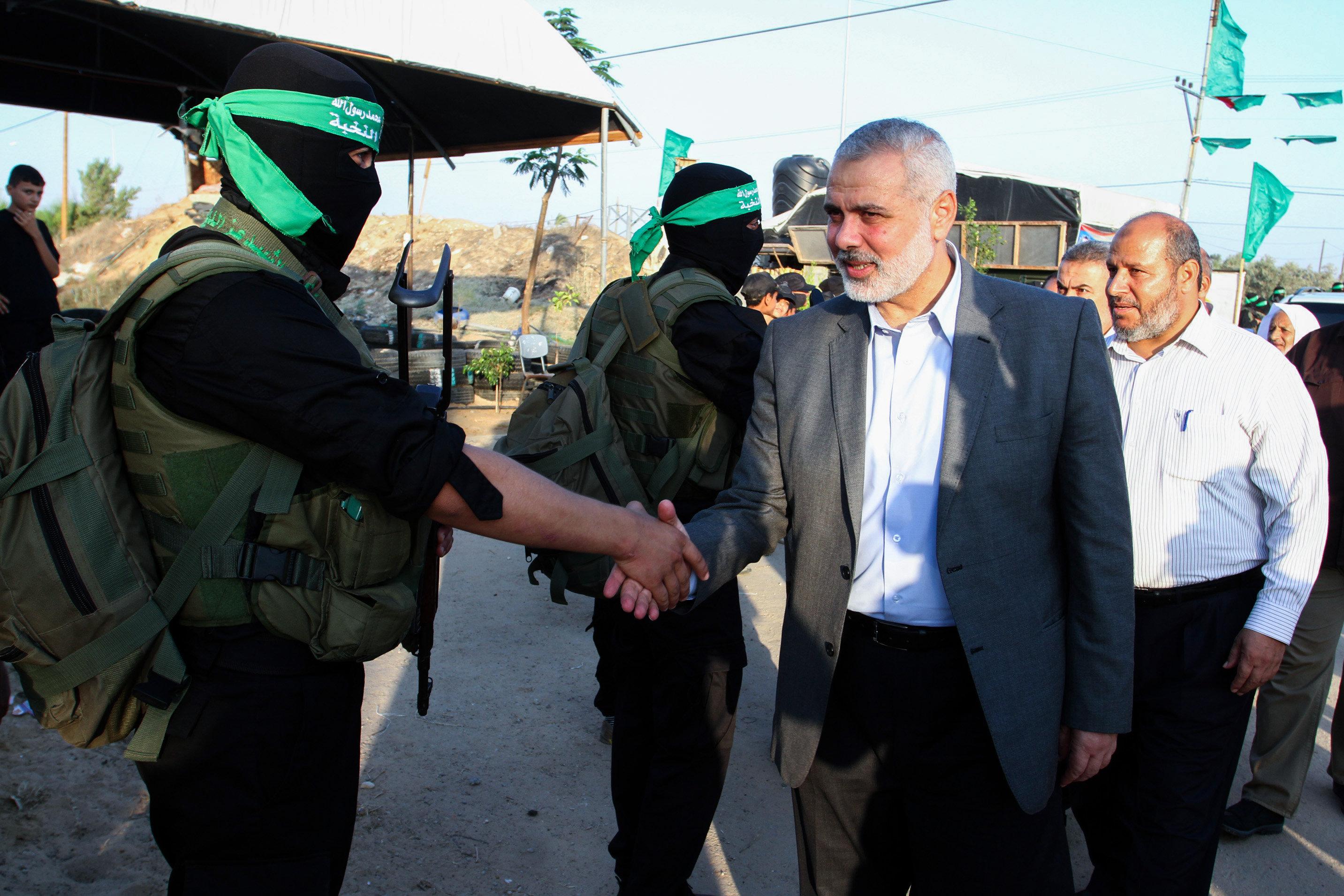 Hamas leaders.