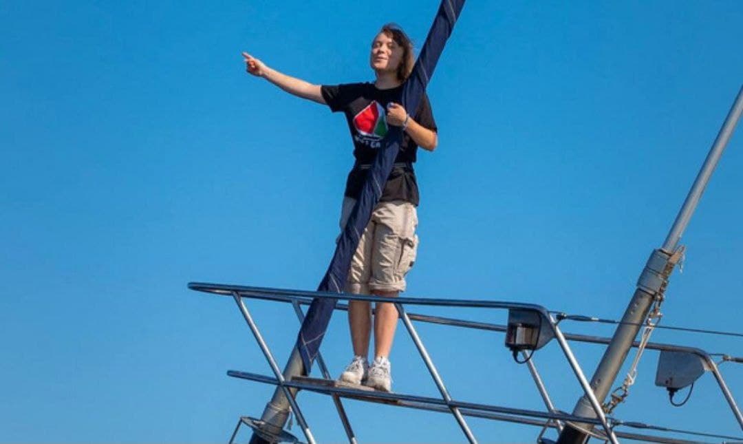 Greta Thunberg on Freedom Flotilla