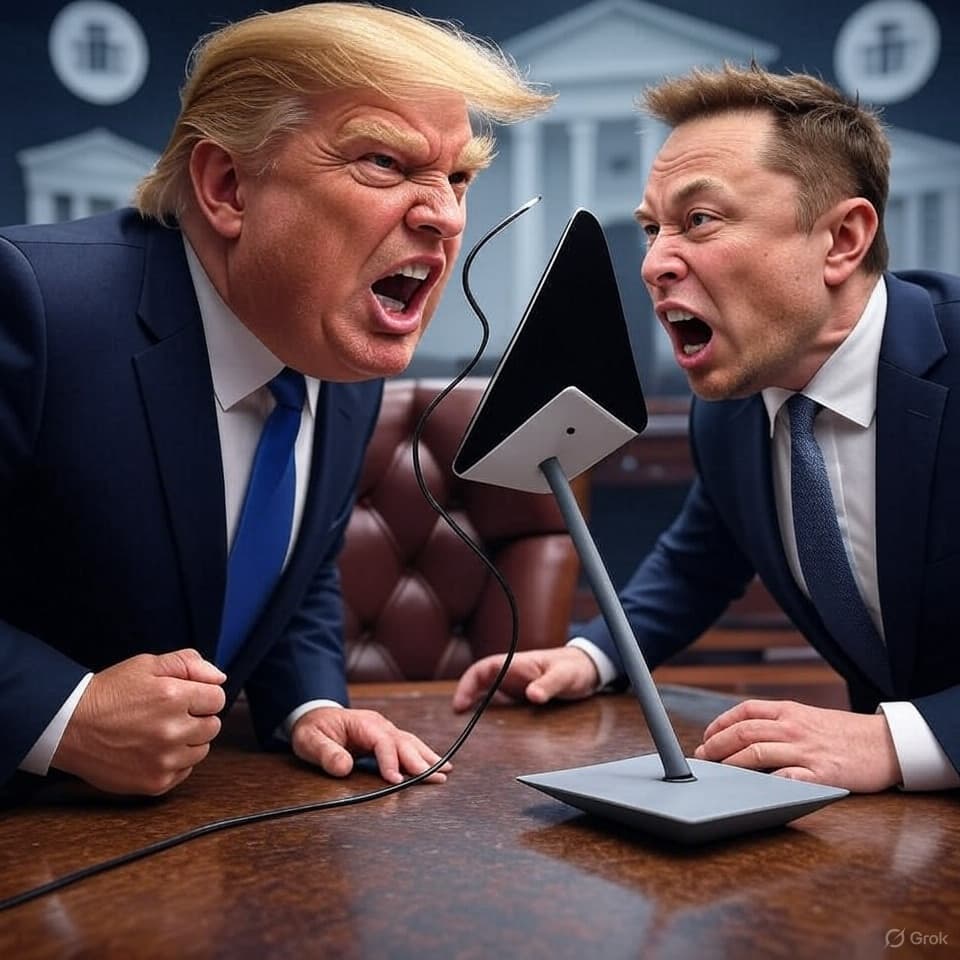 Elon Musk and Trump's bromance is over