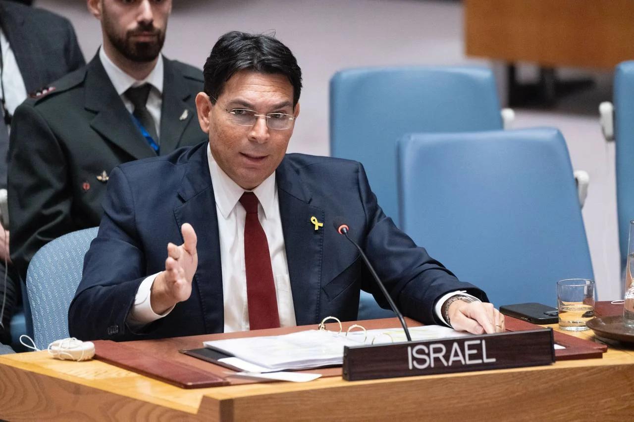 IDF Attaché to the UN alongside Ambassador Danon