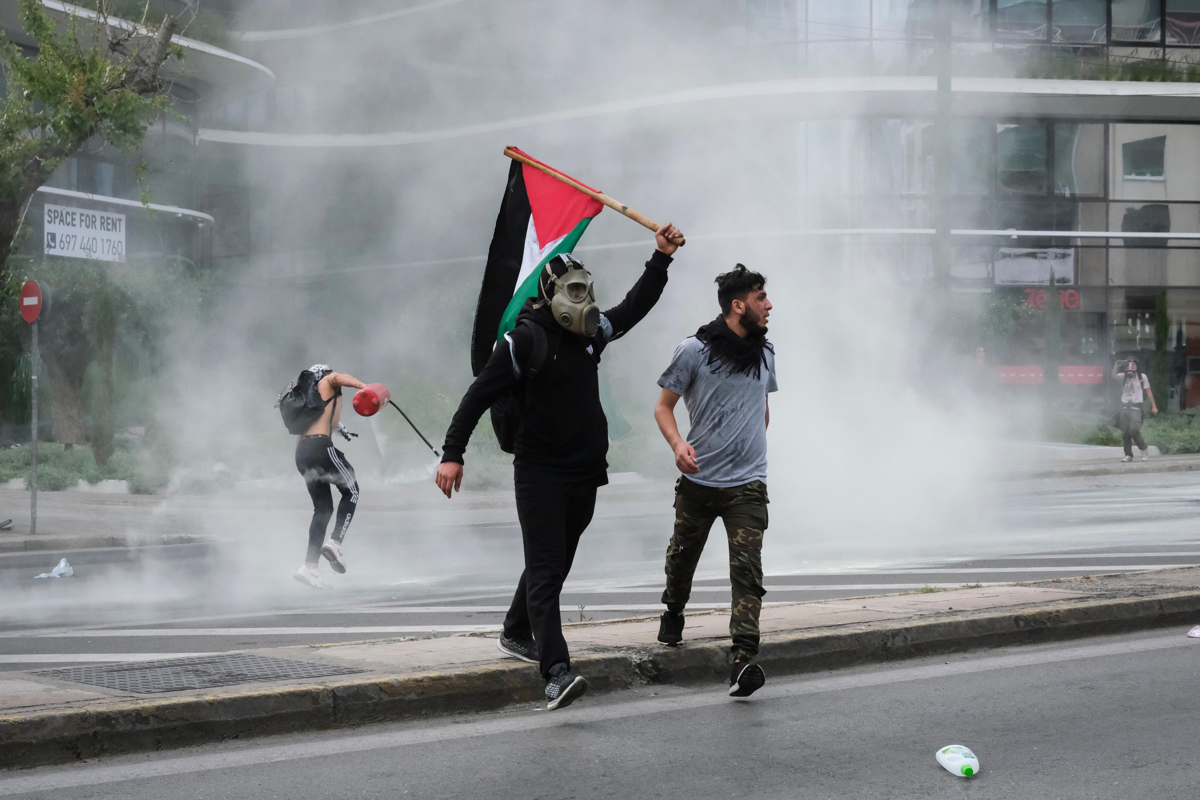 Pro-Palestine Protest in Athens