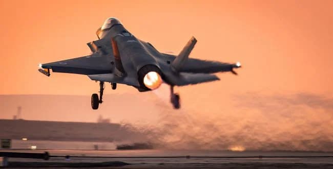 Israeli fighter plane.