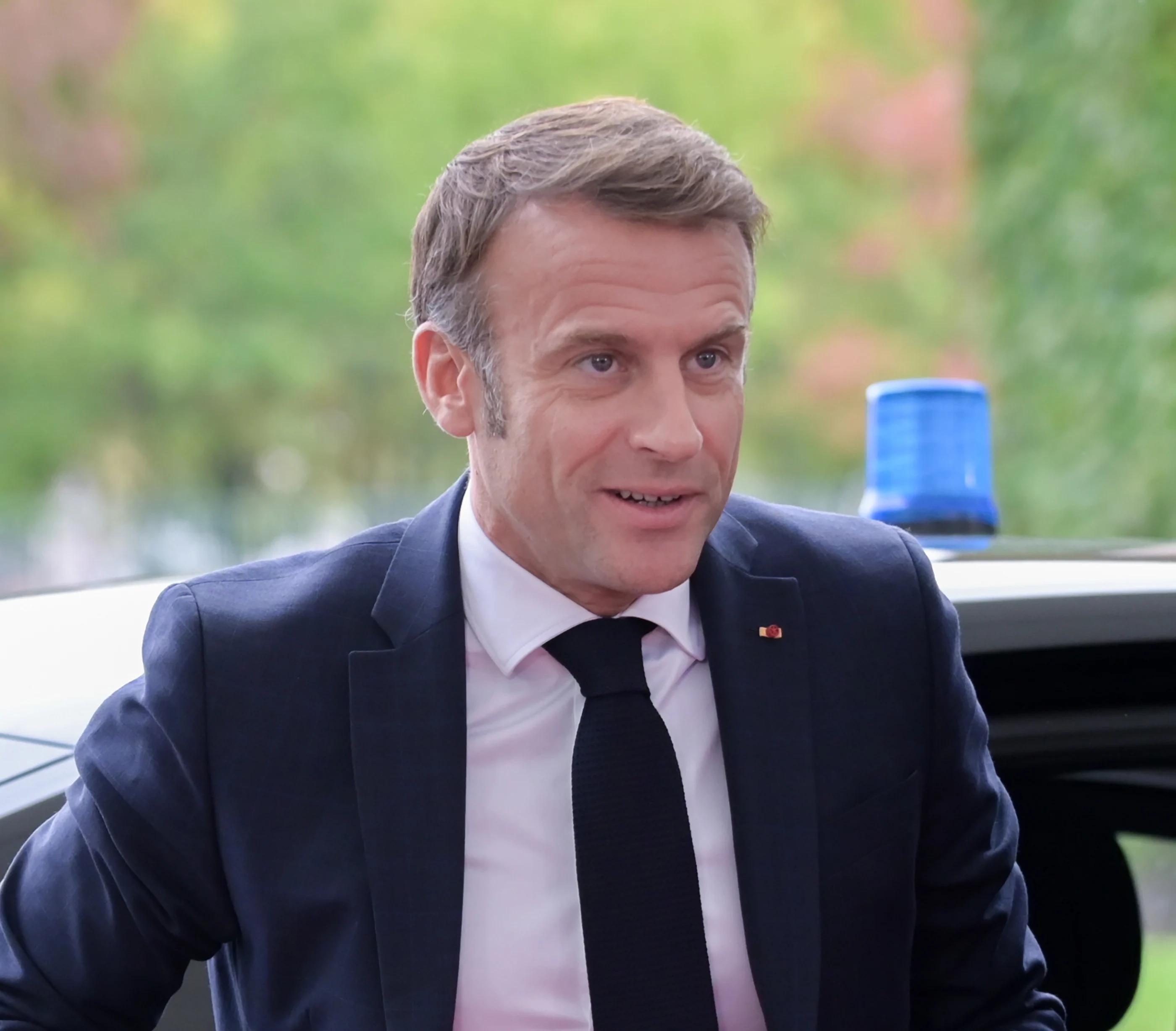 French president Macron