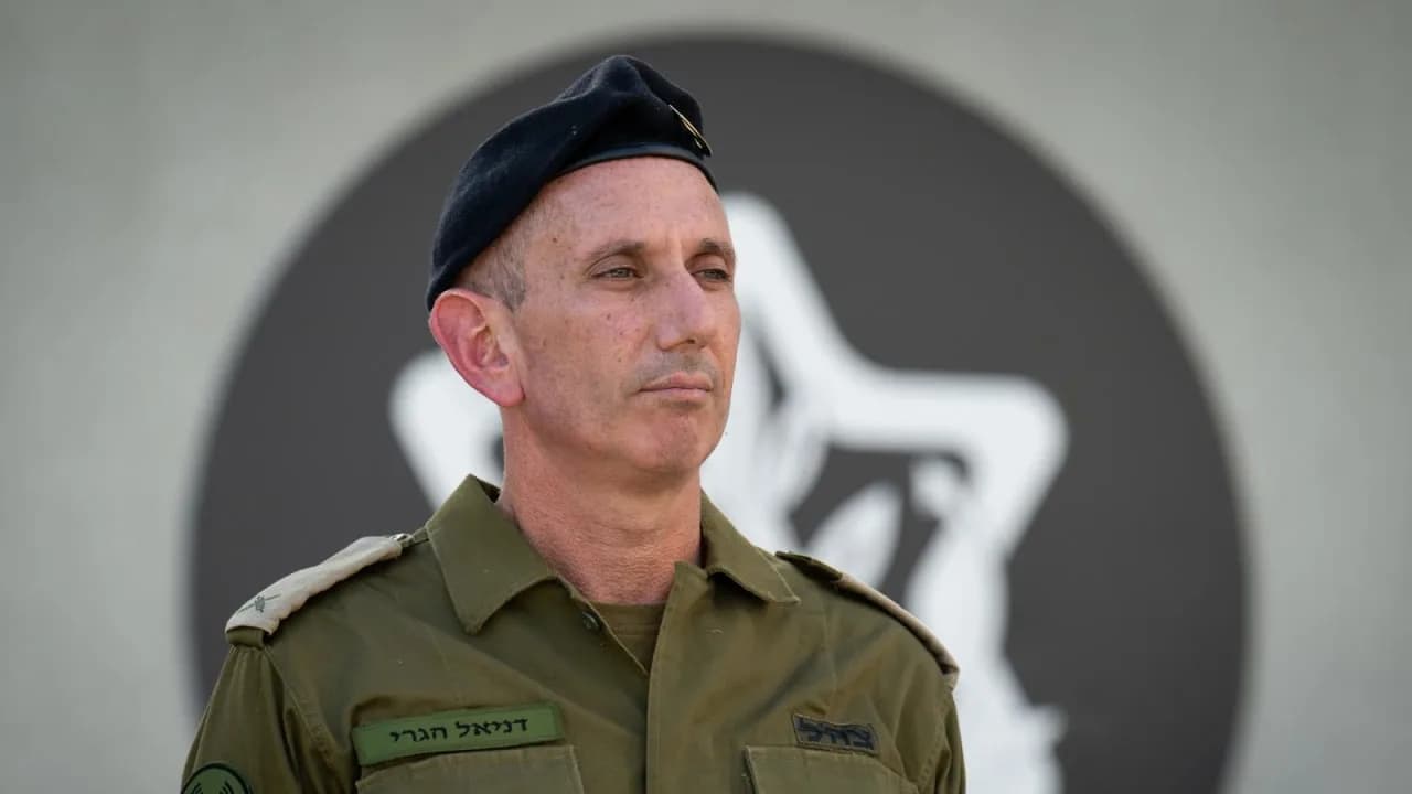 Former IDF Spokesperson Daniel Hagari