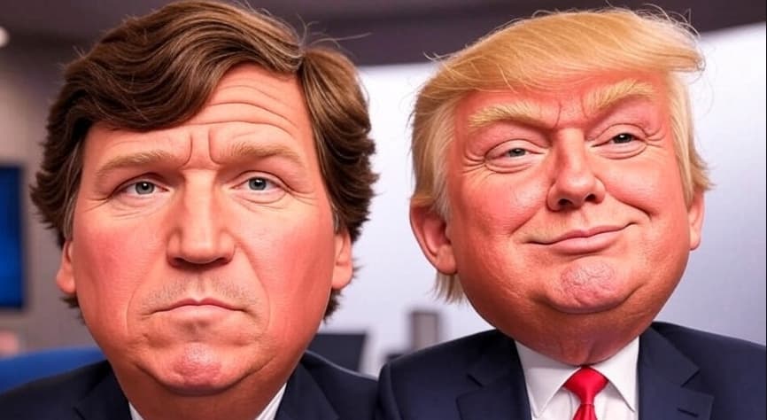 Tucker vs Trump