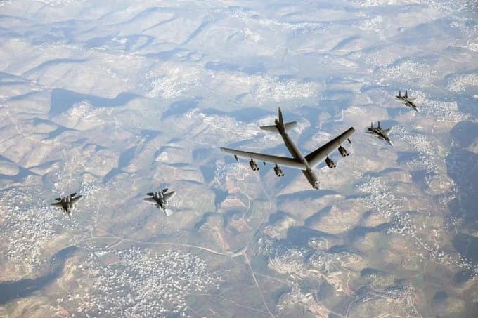 Pentagon Signals to Iran: U.S. Bombers Are Within Strike Range Pentagon Signals to Iran: U.S. Bombers Are Within Strike Range