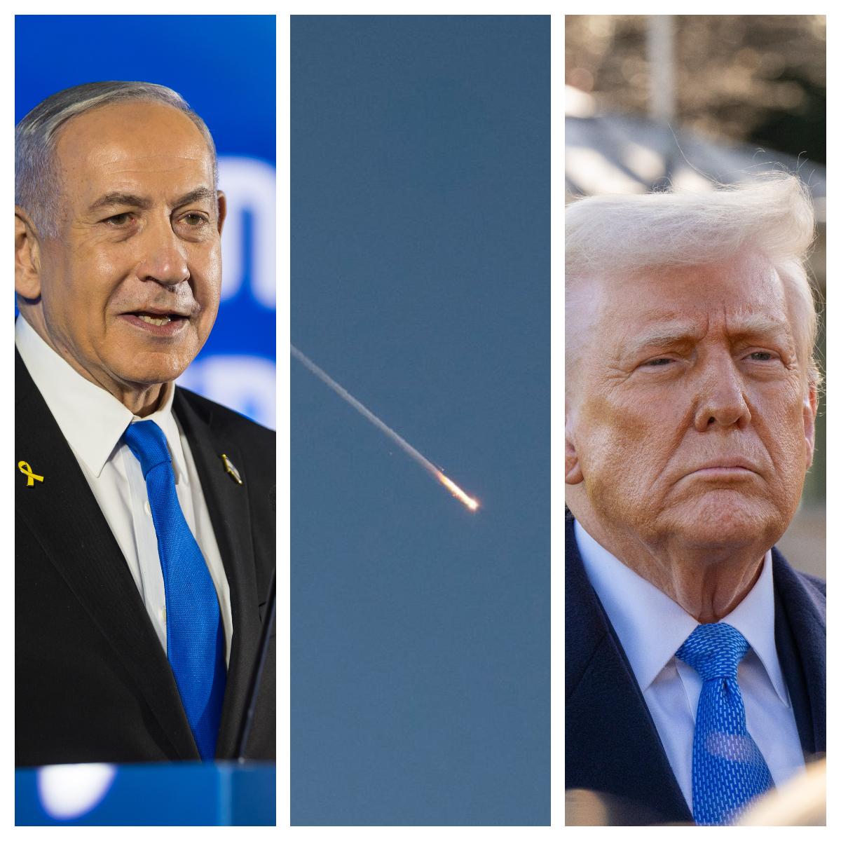Netanyahu, Iranian ballistic missile, President Trump Netanyahu, Iranian ballistic missile, President Trump