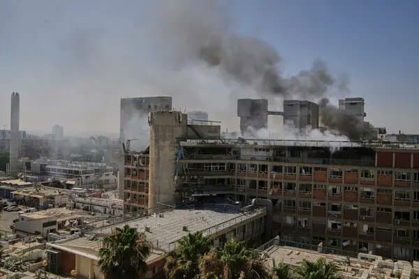 Soroka Hospital Devastated