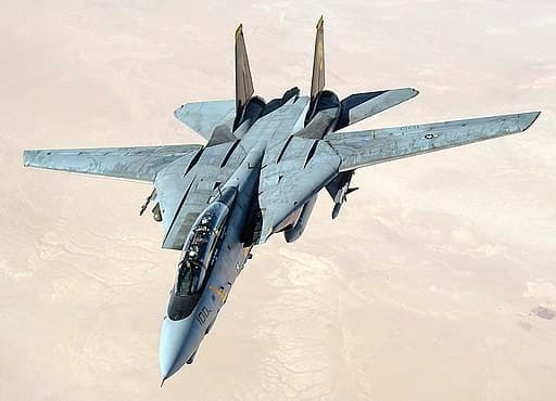 An F-14D Tomcat An F-14D Tomcat