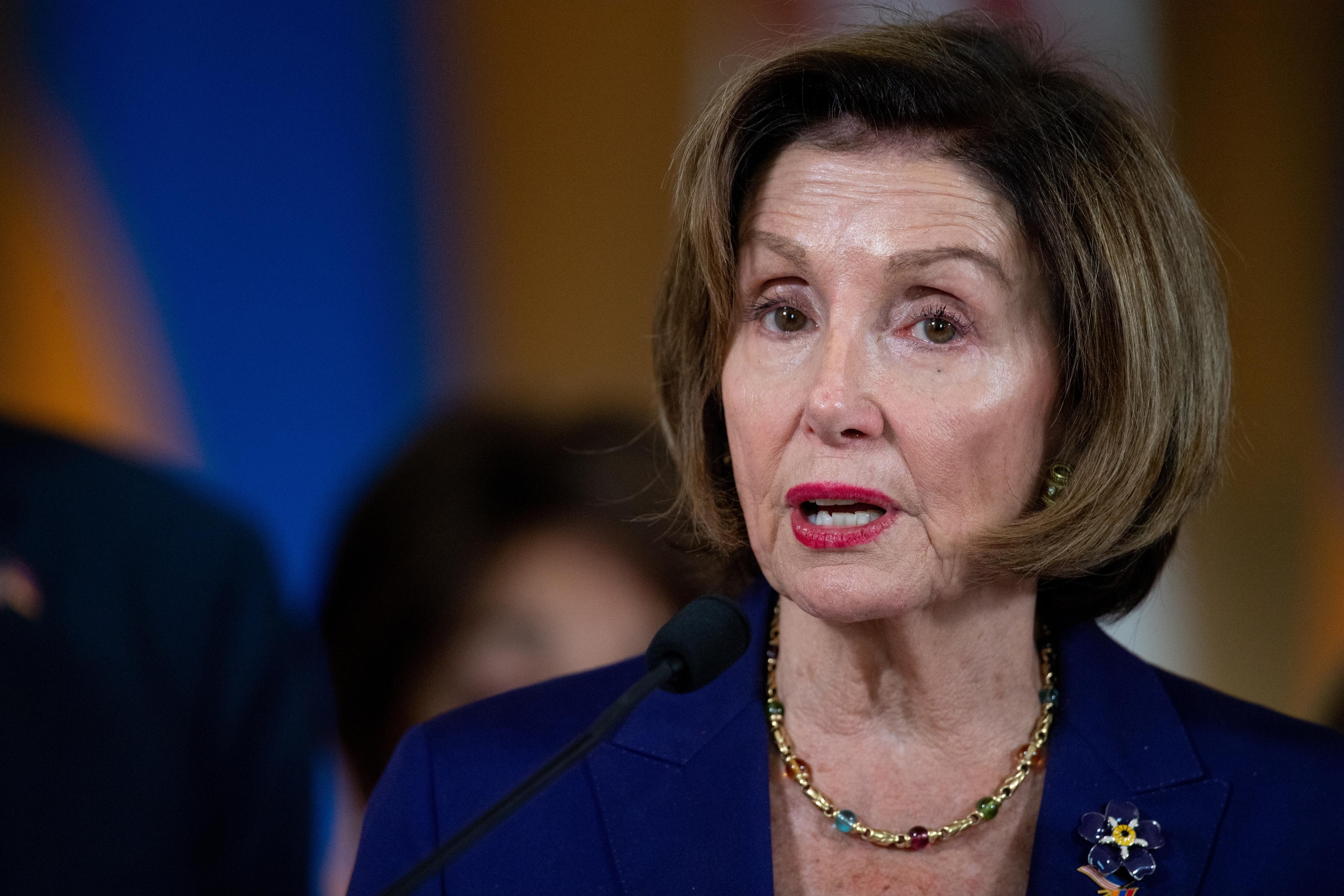 Speaker Emerita Nancy Pelosi.
