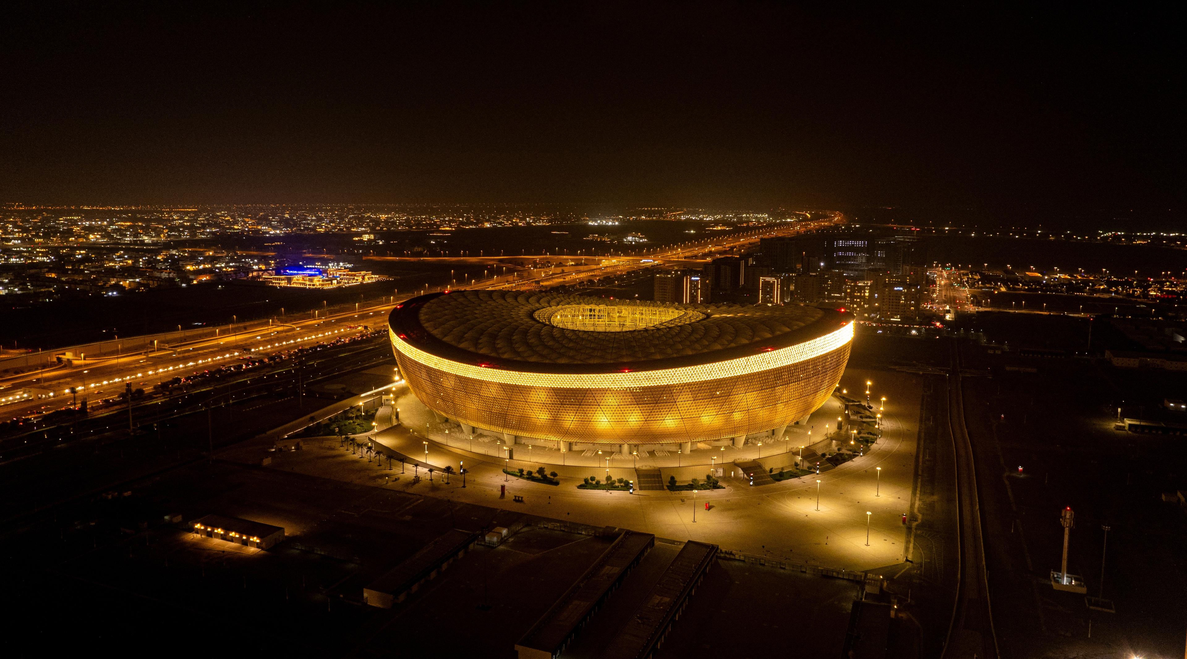 Lusail Stadium in Qatar