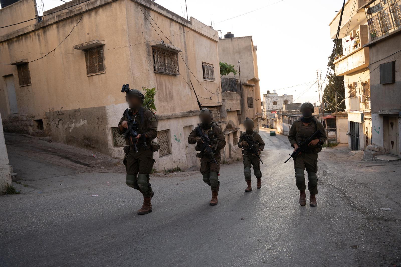 IDF operating in Samaria