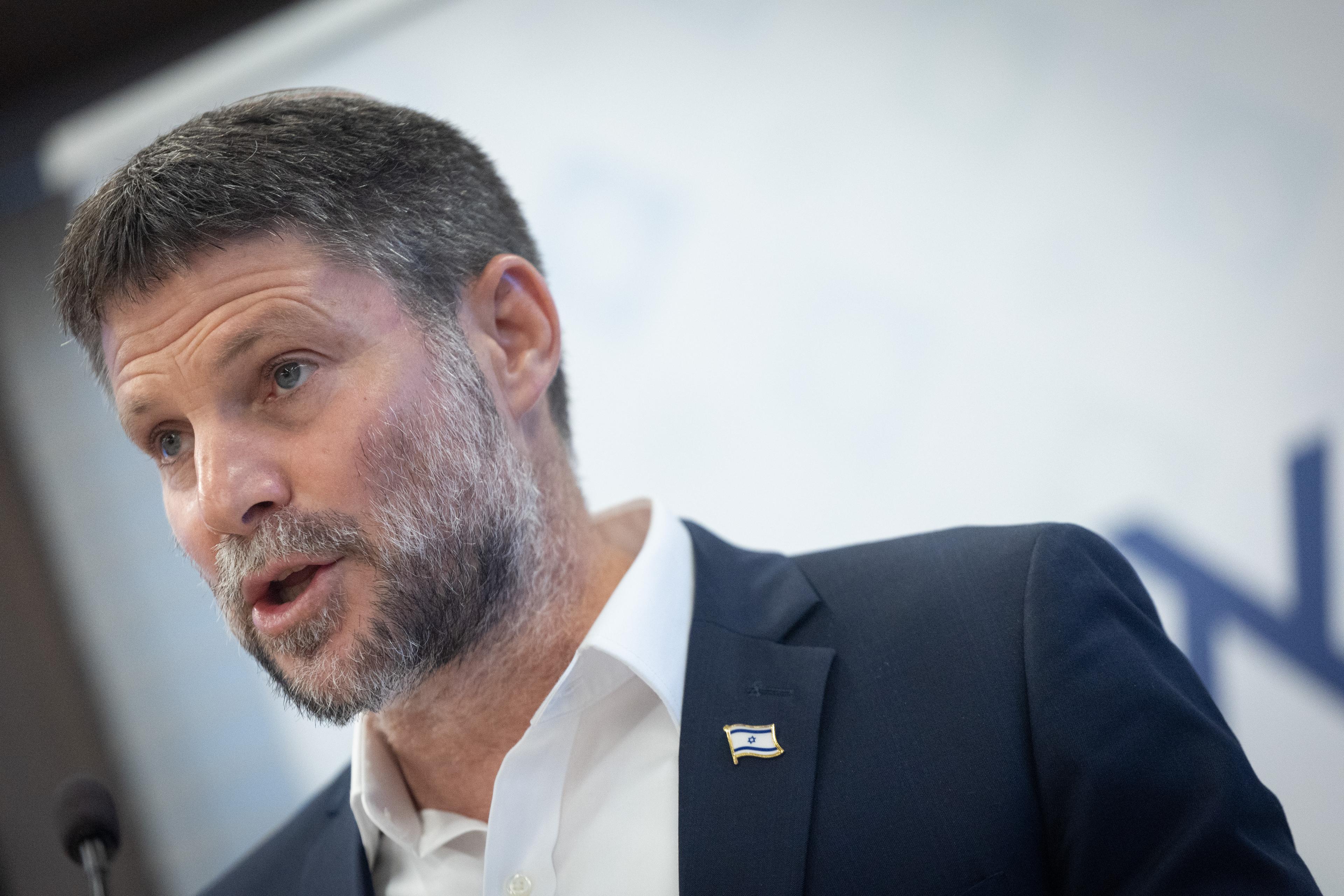 Bezalel Smotrich.