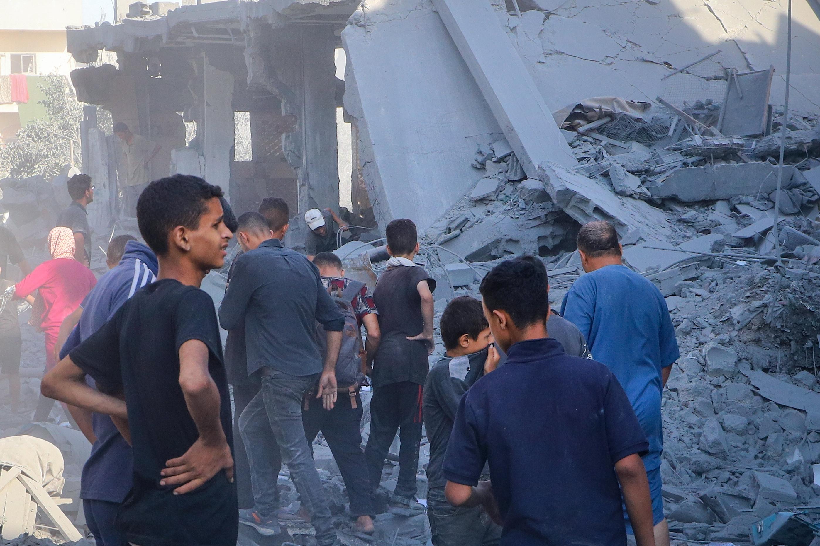 al-Ghoul family home in the Sheikh Radwan neighborhood, north of Gaza City.