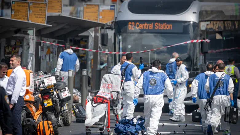 Scene of the terror attack 
