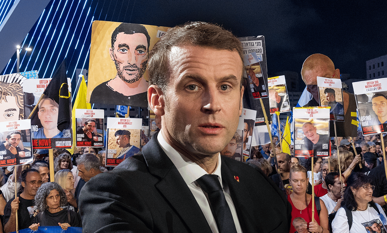 Hostage families go ask Macron for help