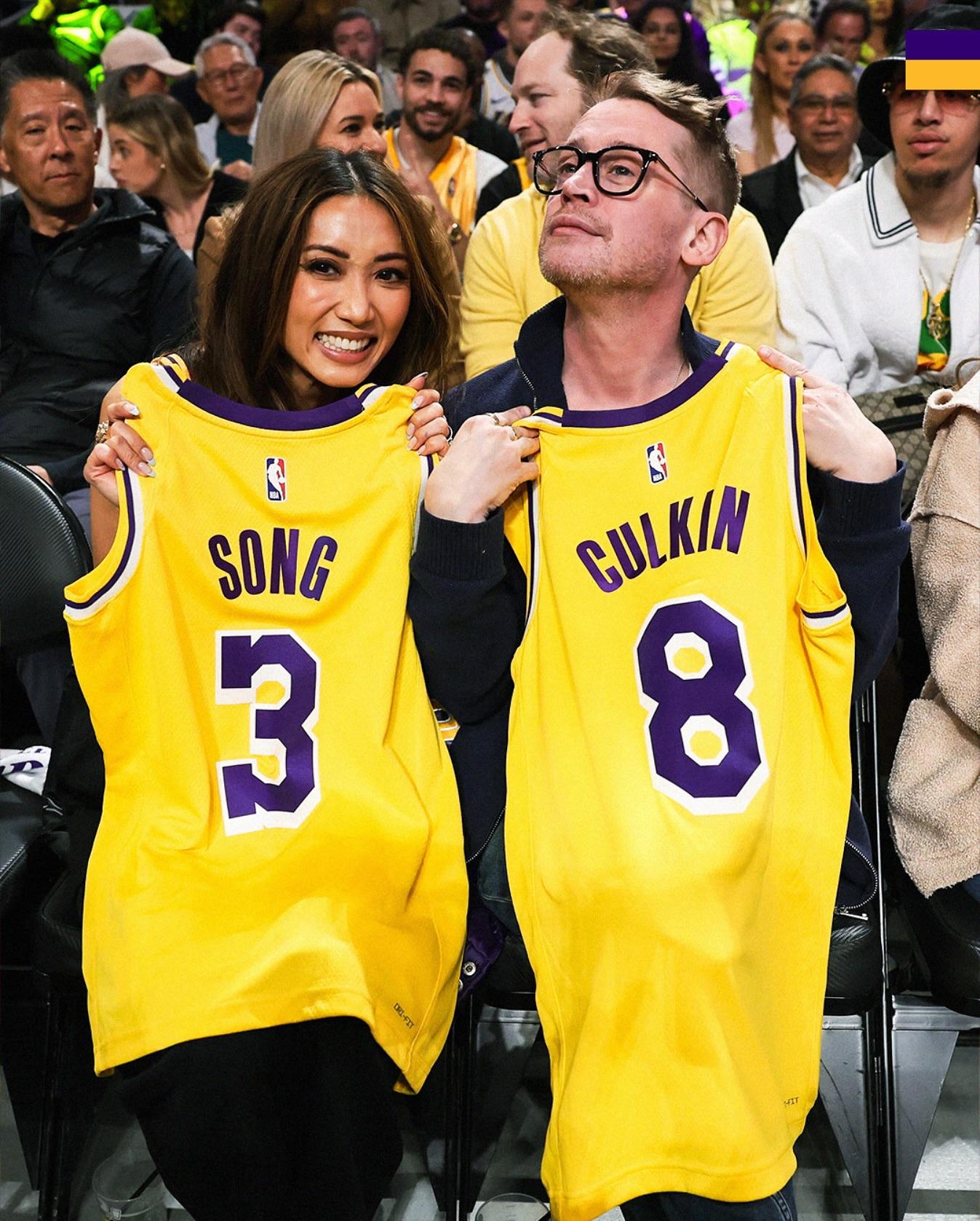 Brenda Song and Macaulay Culkin
