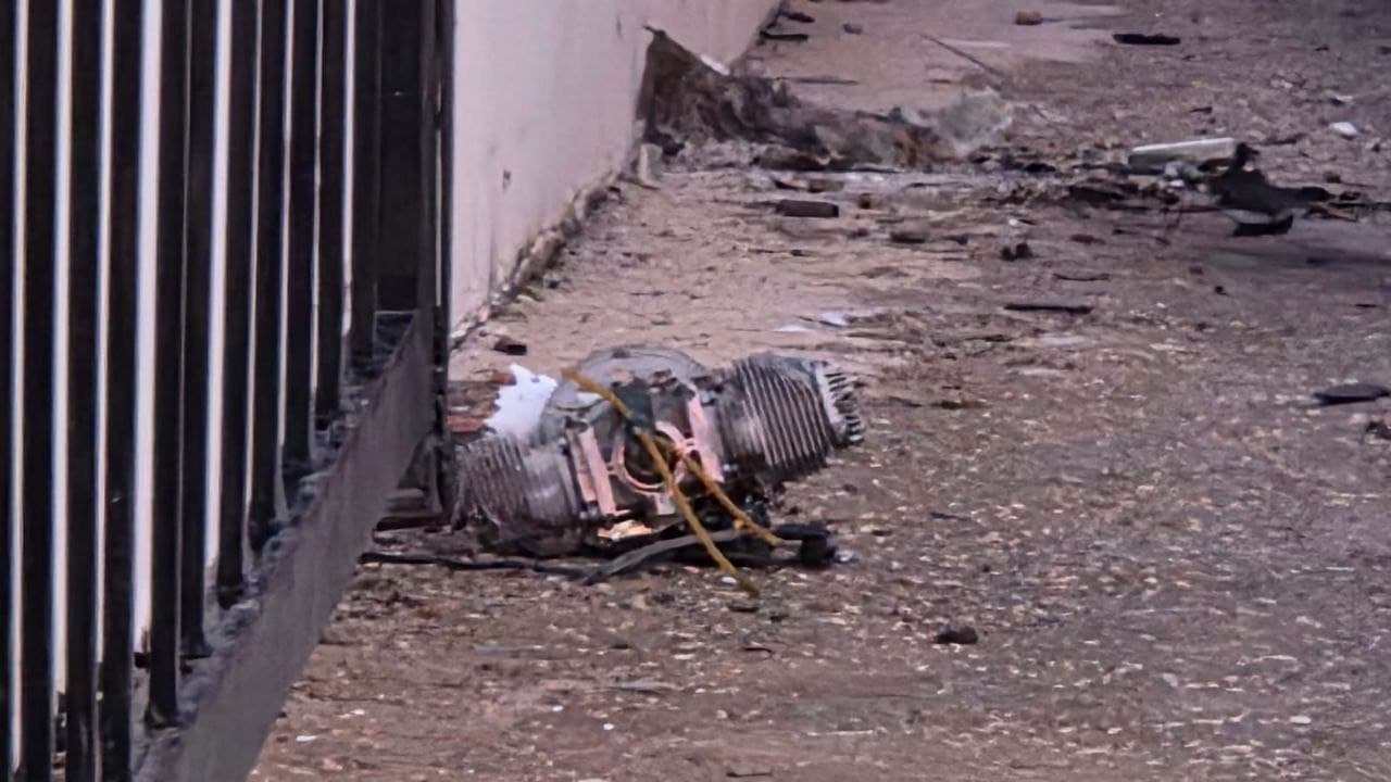 Houthi Drones Direct impact on Eilat hotel